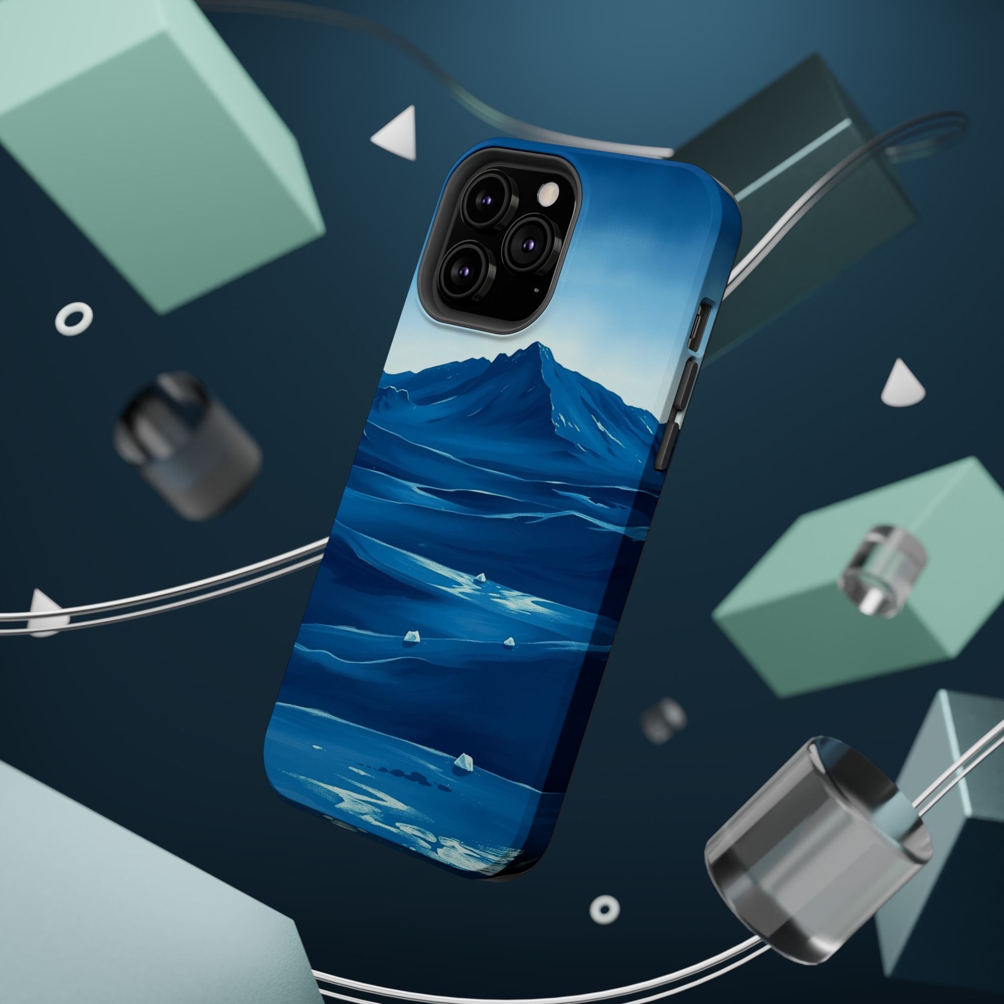iPhone Radiant Tundra Expanse Design Slim Everyday Designer Case · iPhone Case