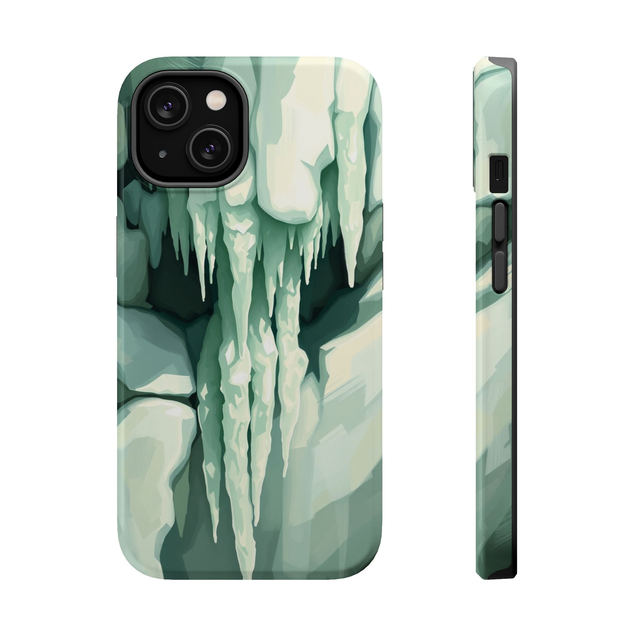 iPhone Earthy Icicle Formation Design Slim Everyday Designer Case · iPhone Case
