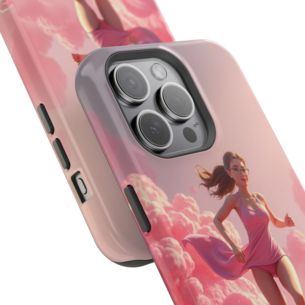iPhone on Fumes 3D Digital Bold Modern Everyday Snap Case · iPhone Case
