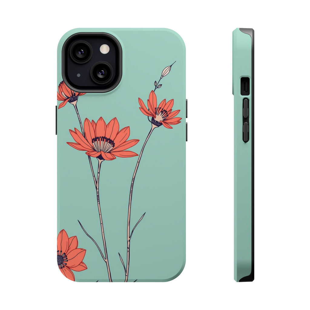 iPhone Vintage Botanical Print Minimalist Line Art Artistic Everyday · iPhone Ca