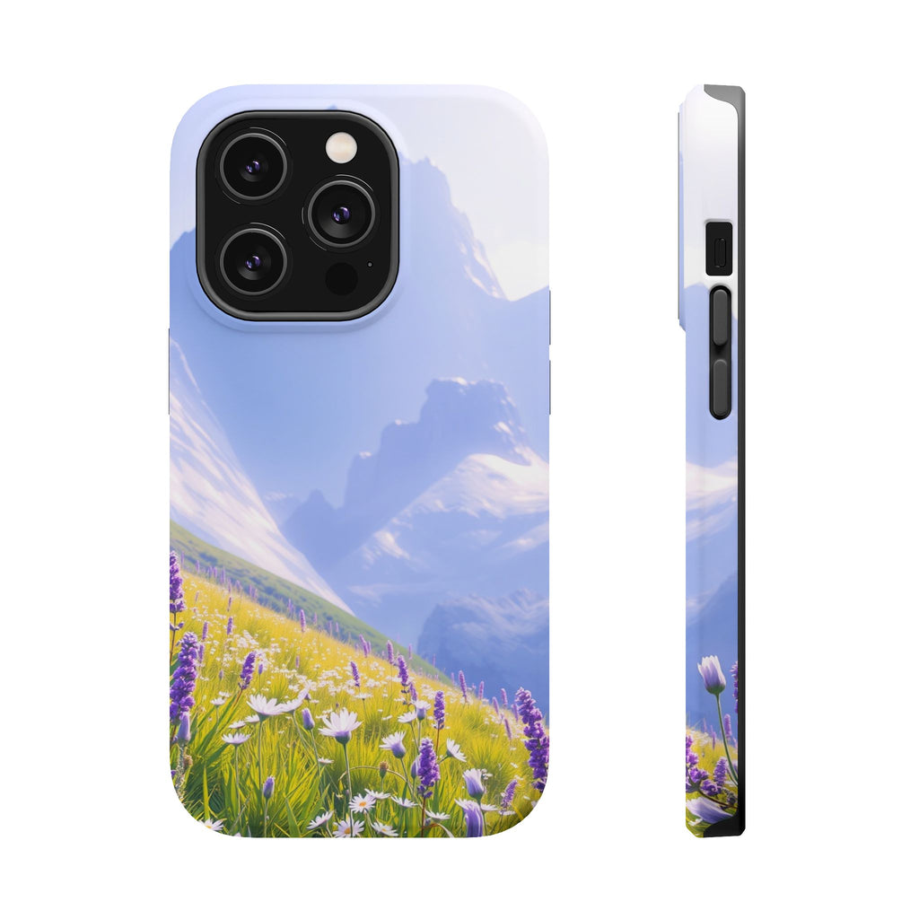 iPhone Lavender And Pearl Alpine Meadow Slim Everyday iPhone Designer · iPhone C