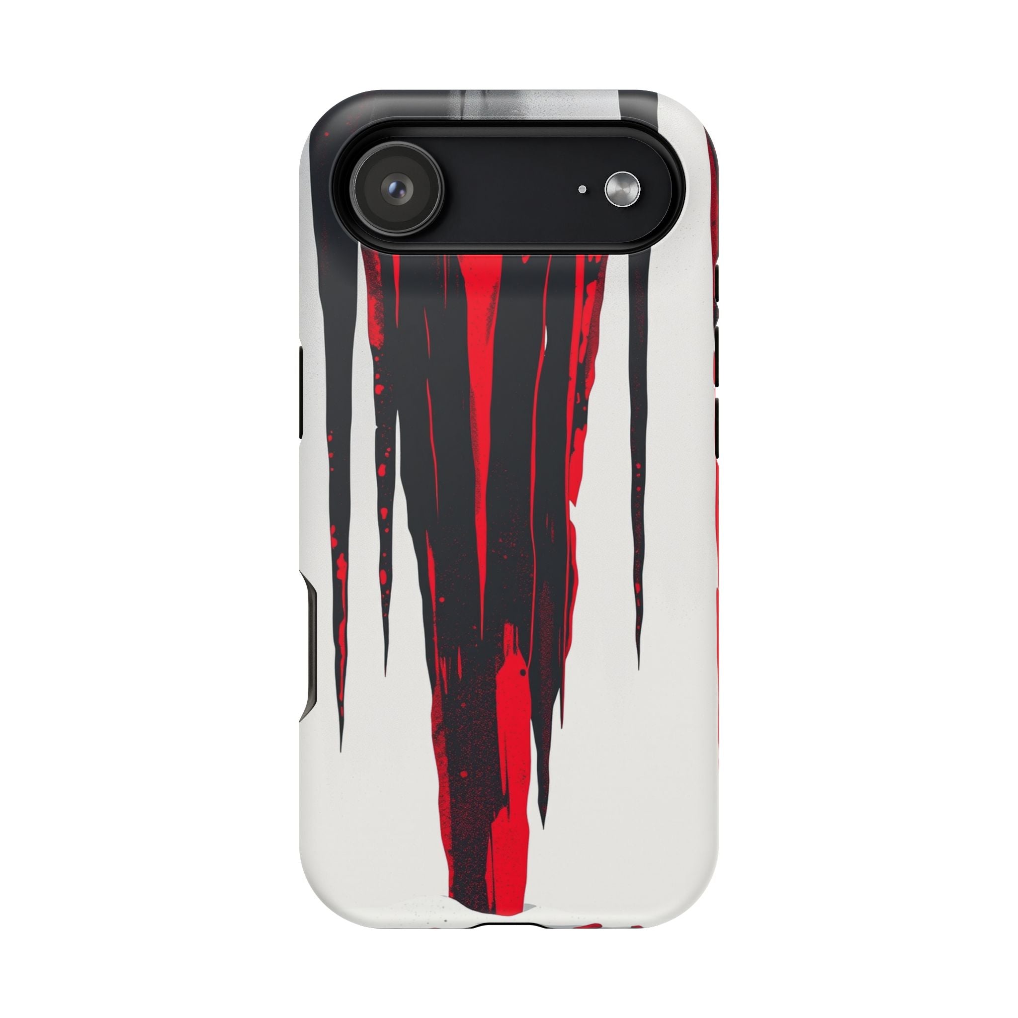 iPhone Black And Crimson Icicle Formation Slim iPhone 15 Everyday · iPhone Case