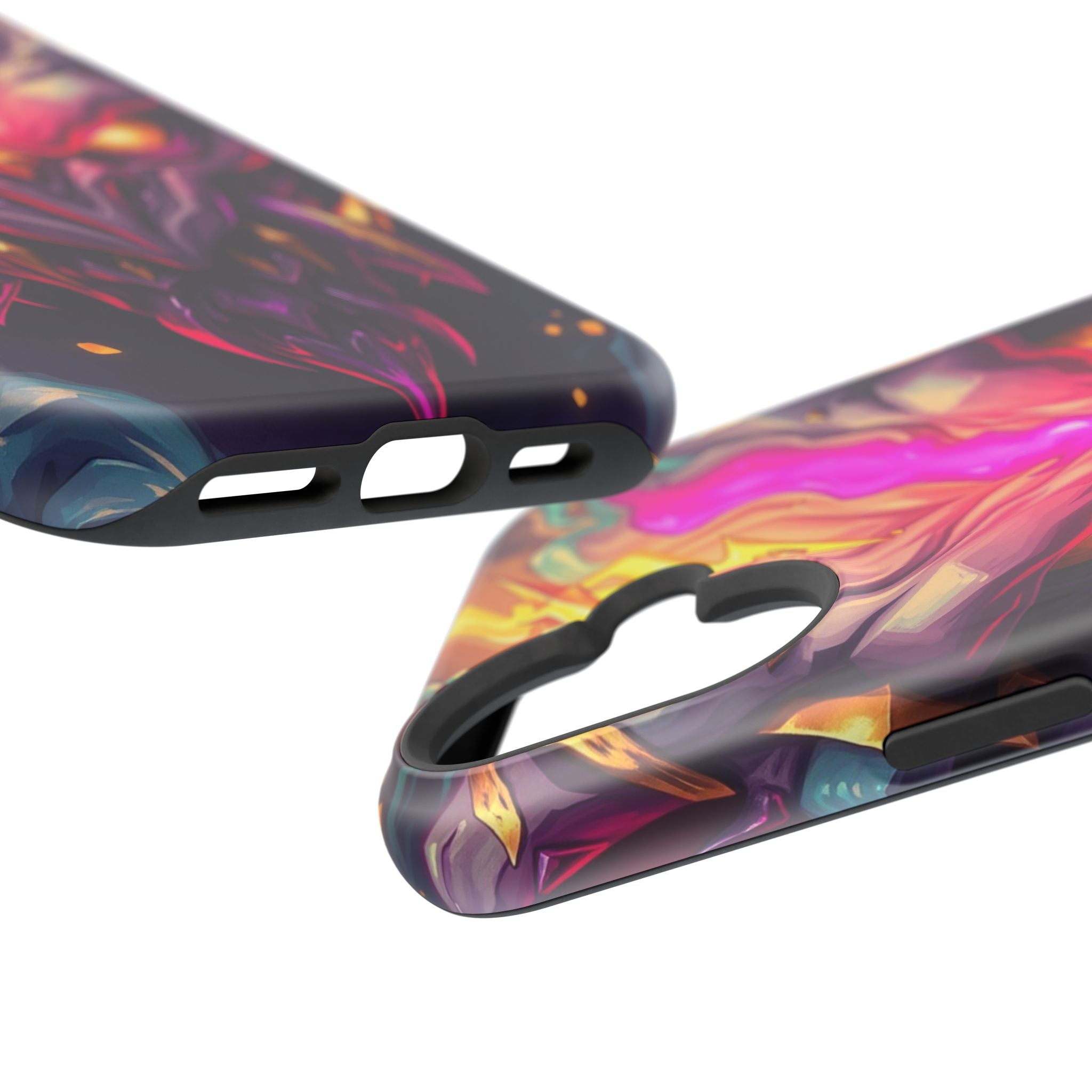 iPhone Chaos Goblin Energy Gold Foil Luxury Slim Everyday Designer Case · iPhone