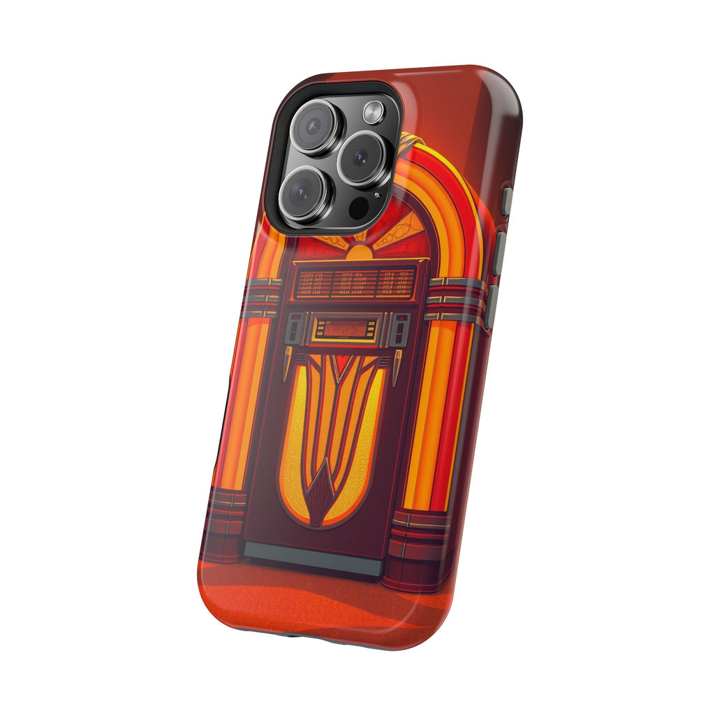 iPhone Jukebox Glow Pop Art Bold Bold Modern Everyday Snap Case · iPhone Case