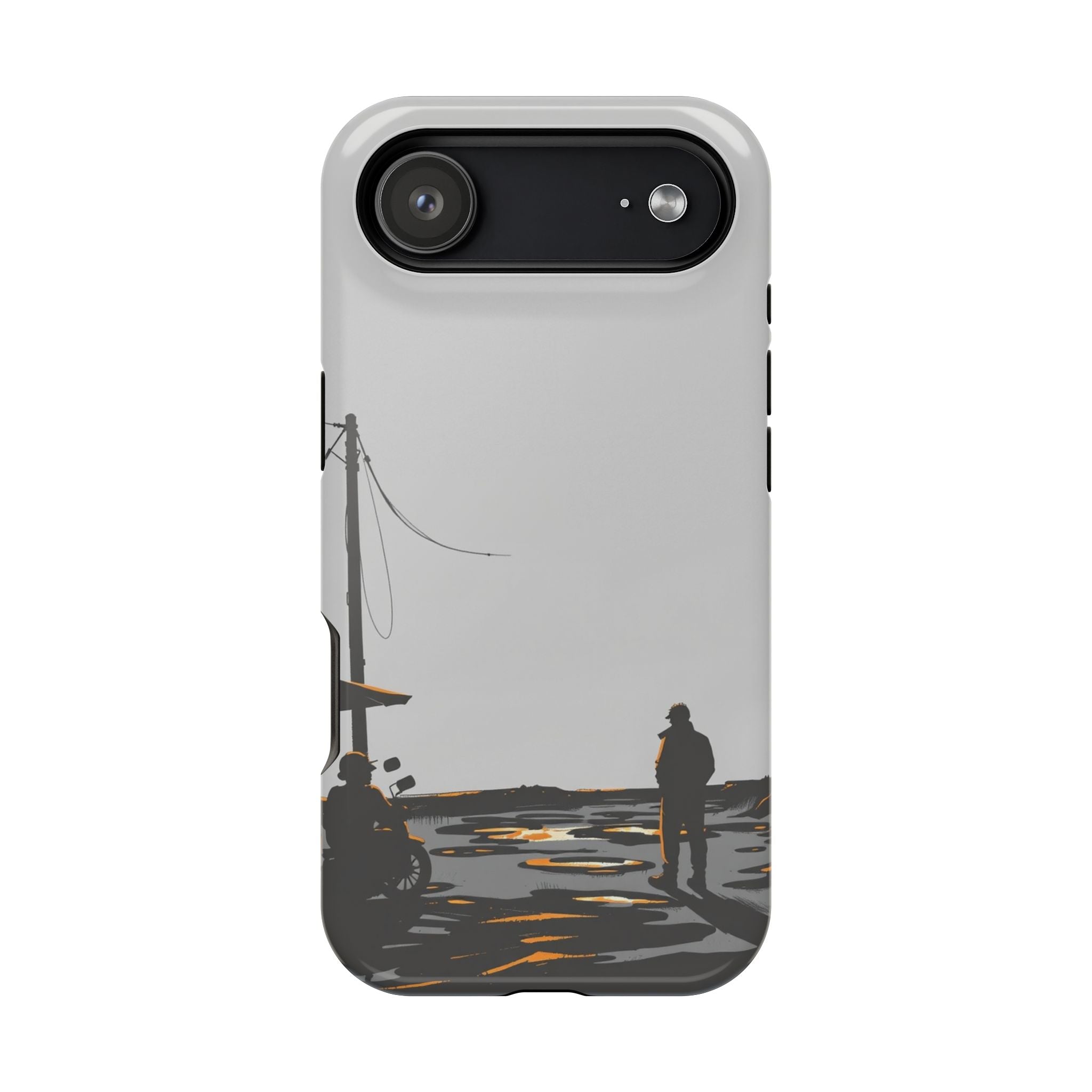 iPhone Weekend Mode On Hand-Drawn Sketch Slim Everyday Designer Case · iPhone Ca