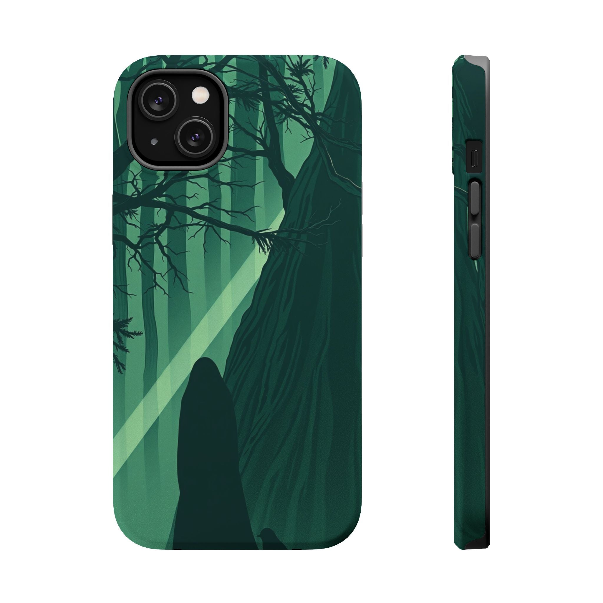 iPhone Sage And Ivory Dark Forest Spirits Slim Everyday Designer Case · iPhone C