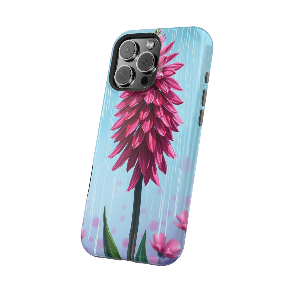 iPhone Cyan And Magenta Spring Shower Bloom Slim iPhone Everyday · iPhone Case