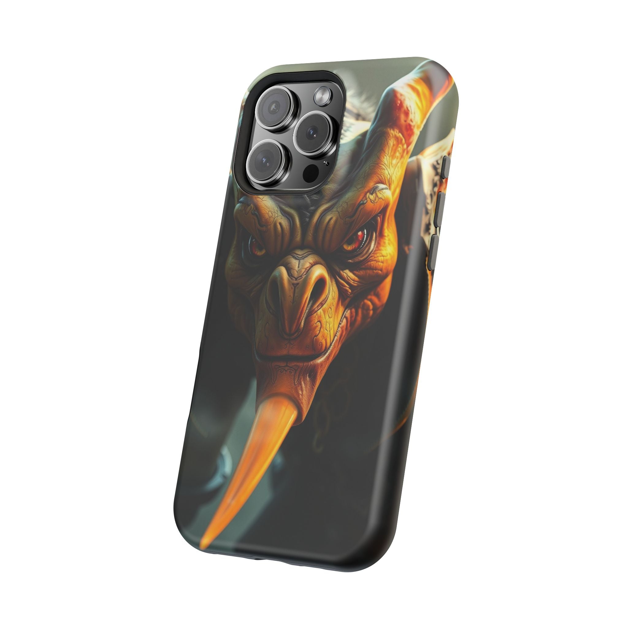 iPhone Mustard And Rust Goblin Mode Activated Slim Everyday Designer Case · iPho