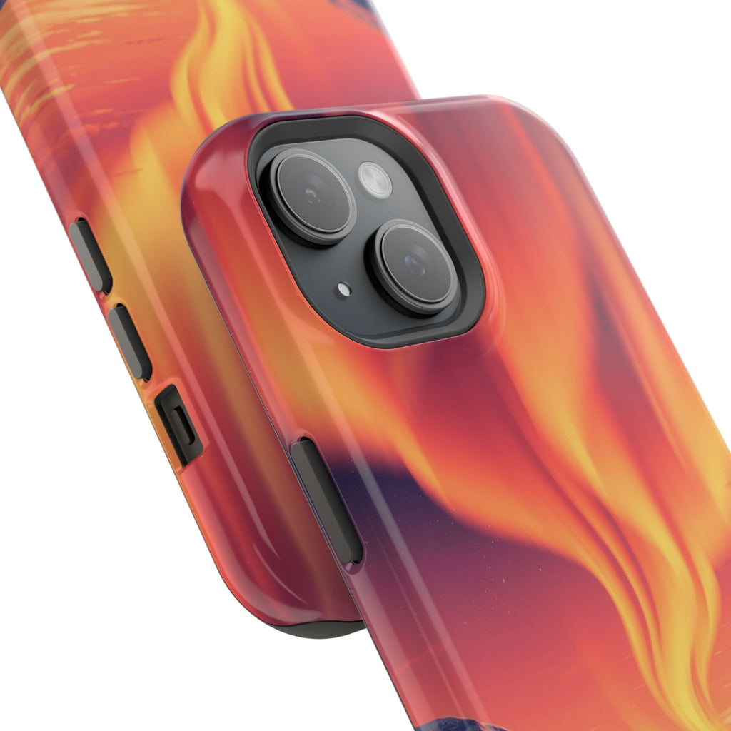 iPhone Sunset Amber And Peach Northern Lights Slim iPhone Everyday · iPhone Case