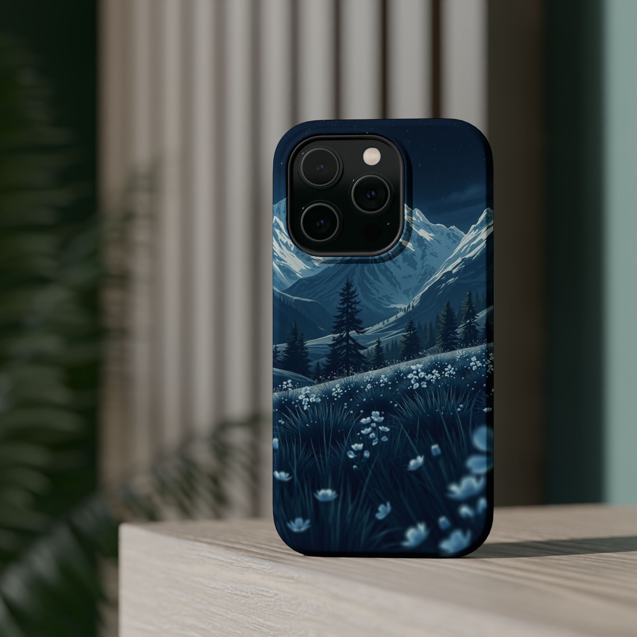 iPhone Dreamy Alpine Meadow Design Bold Modern Everyday Snap Case · iPhone Case