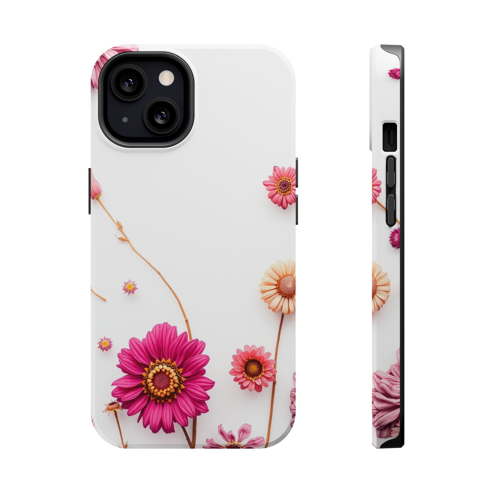 iPhone Earthy Dried Flower Flat Lay Design Slim iPhone Everyday · iPhone Case