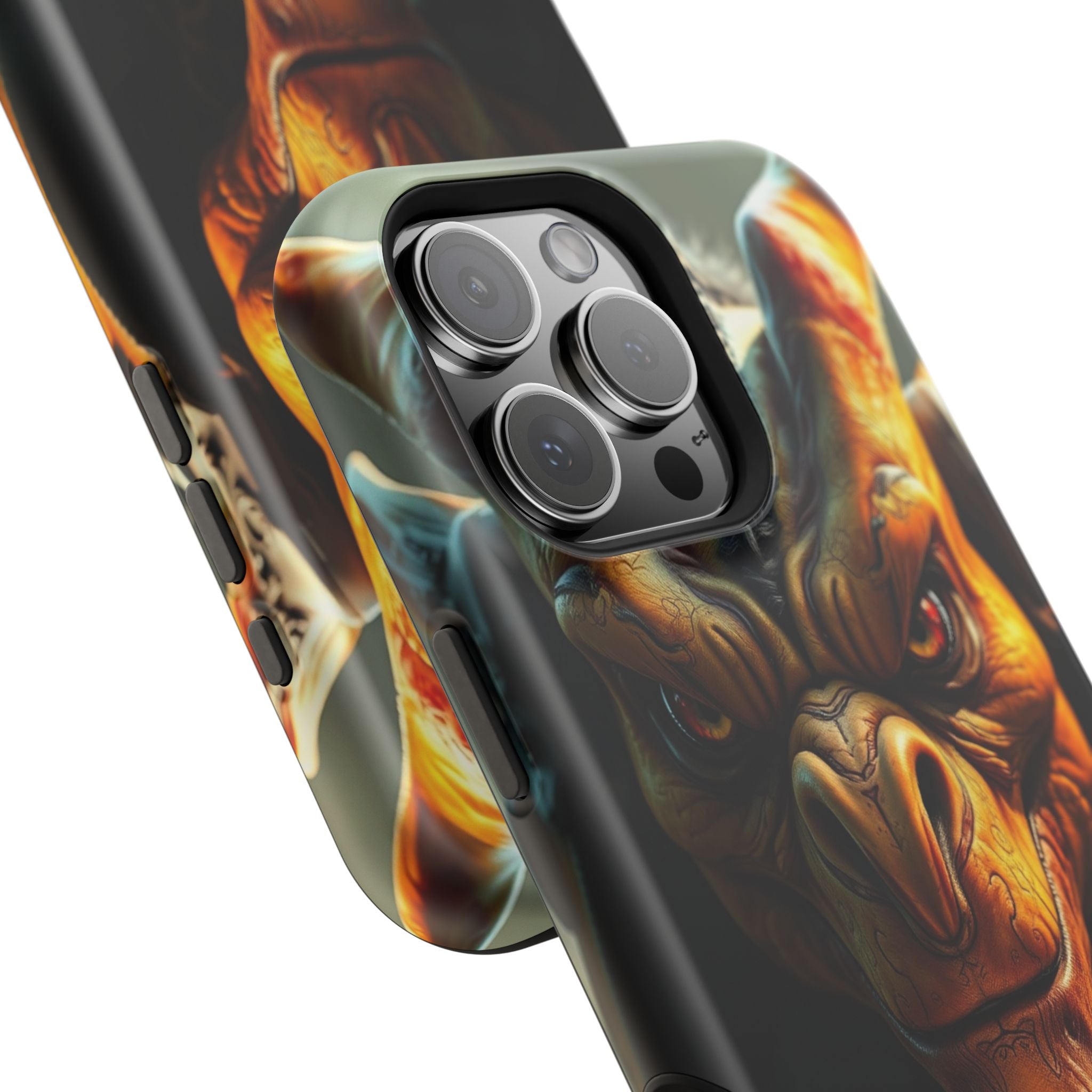 iPhone Mustard And Rust Goblin Mode Activated Slim Everyday Designer Case · iPho