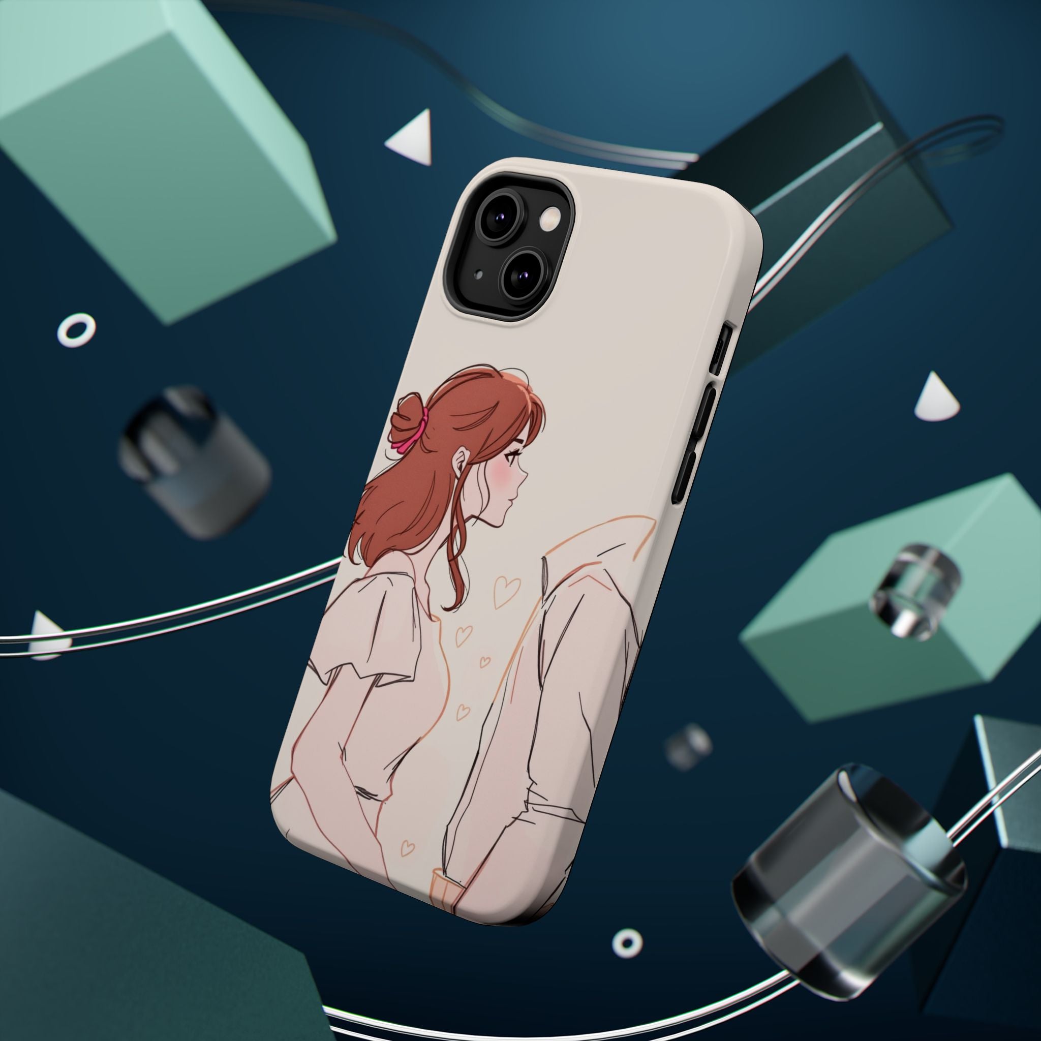 iPhone Serene Main Character Moment Design Slim Everyday Designer Case · iPhone