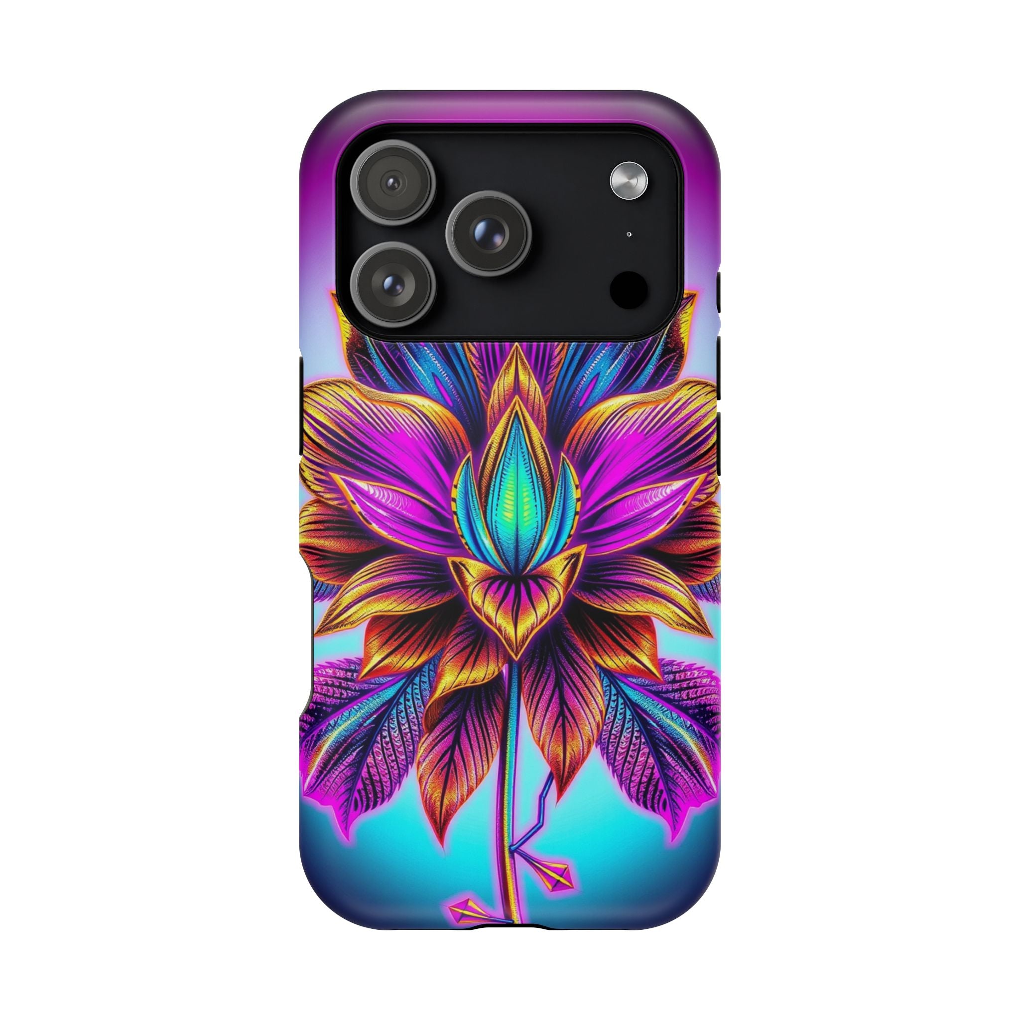 iPhone Floral Gold Foil Mystic Art Bold Modern Everyday Snap Case · iPhone Case