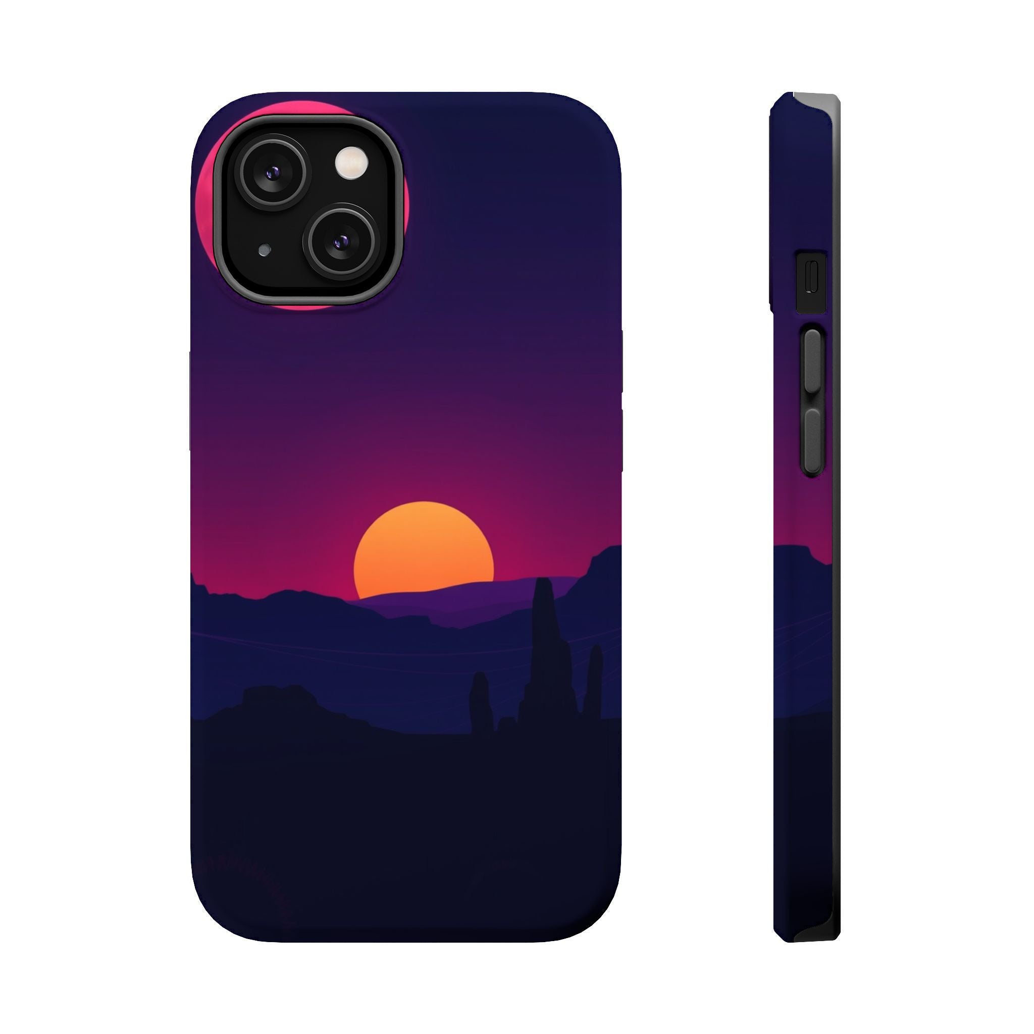 iPhone Mesa Sunset Bold Art 18 Slim Everyday Designer Case · iPhone Case