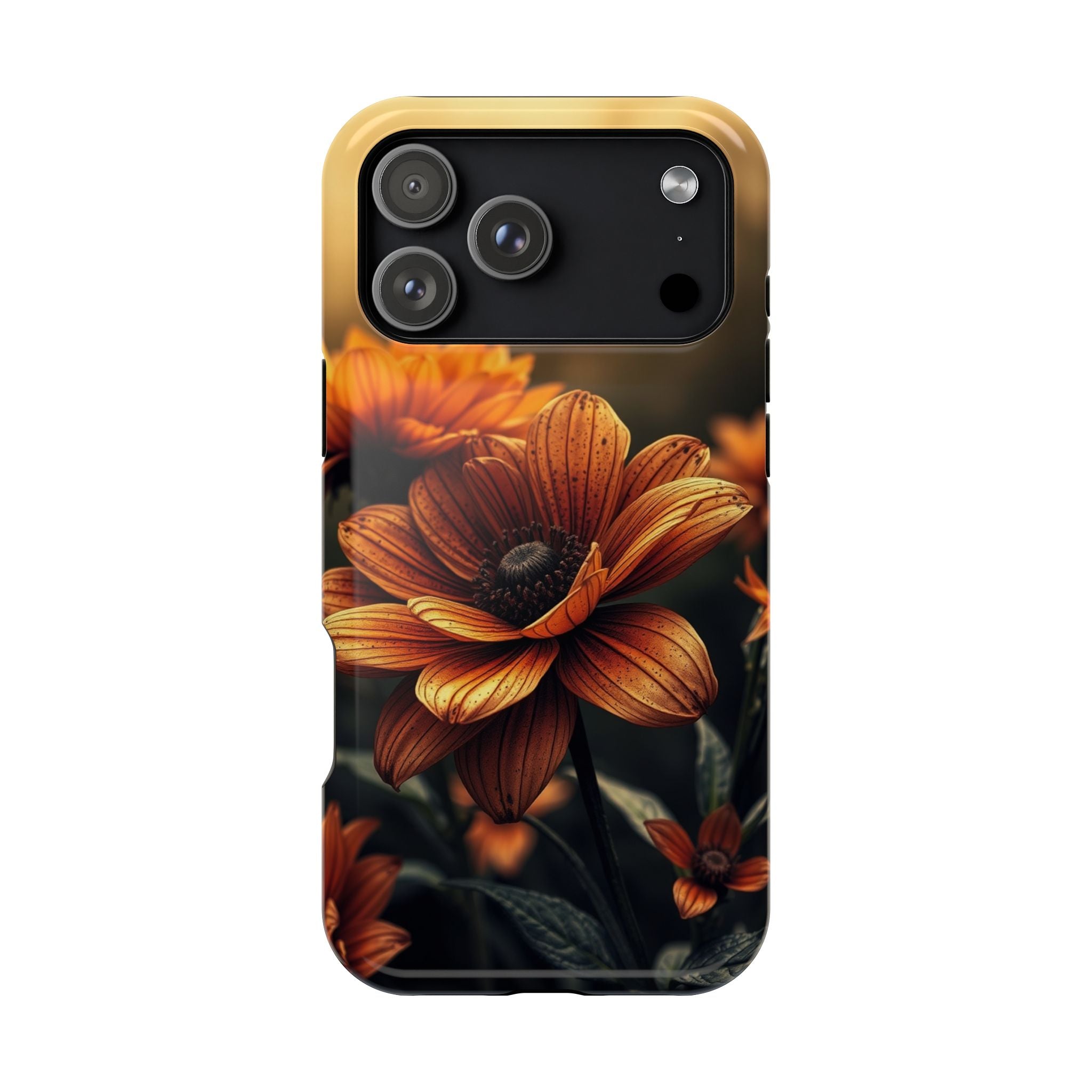 iPhone Radiant Floral Ombre Design Bold Modern Everyday Snap Case · iPhone Case