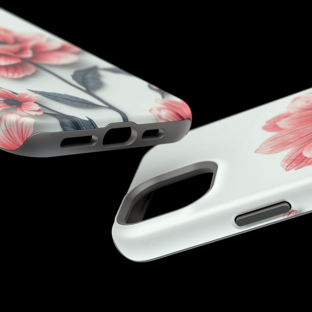 iPhone Dreamy Floral Ink Wash Design Slim Everyday iPhone 12 Designer · iPhone C