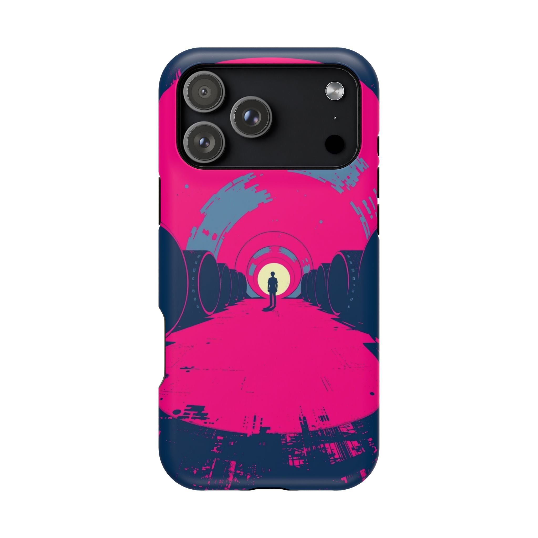 iPhone 1960s Mod Circles Bold Art Bold Modern Everyday Snap Case · iPhone Case