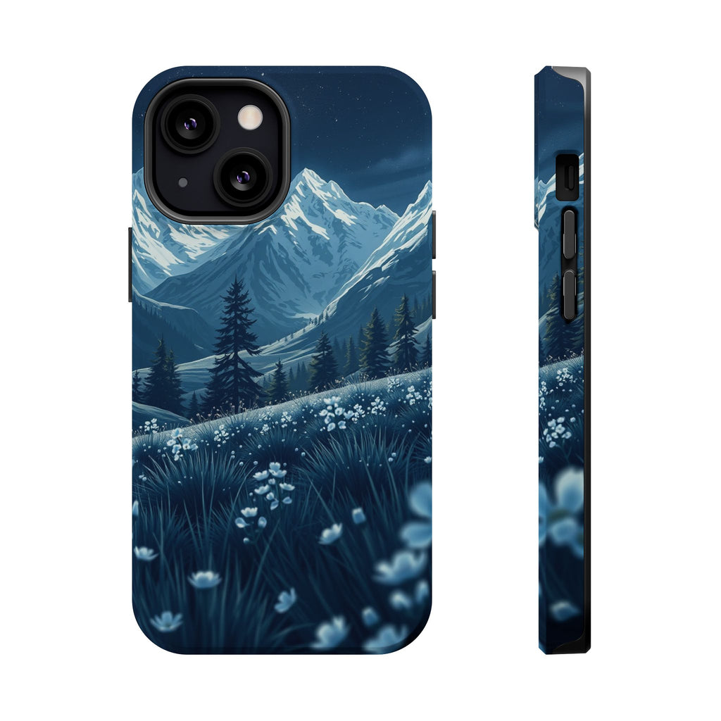 iPhone Dreamy Alpine Meadow Design Bold Modern Everyday Snap Case · iPhone Case