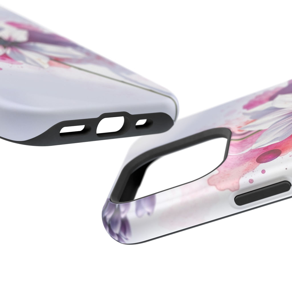 iPhone Floral Watercolor Splash Bold Art Slim Everyday iPhone 15 · iPhone Case