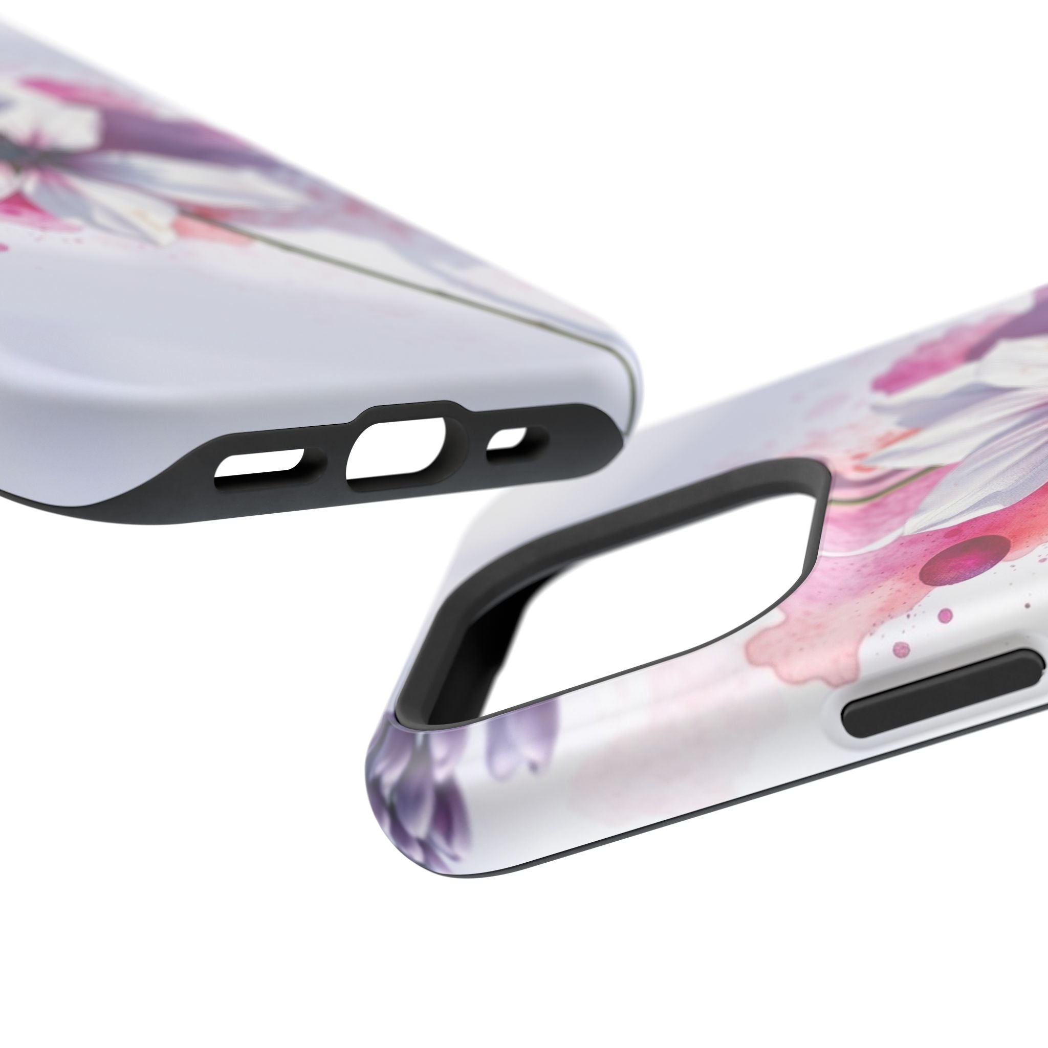 iPhone Floral Watercolor Splash Bold Art Slim Everyday iPhone 15 · iPhone Case