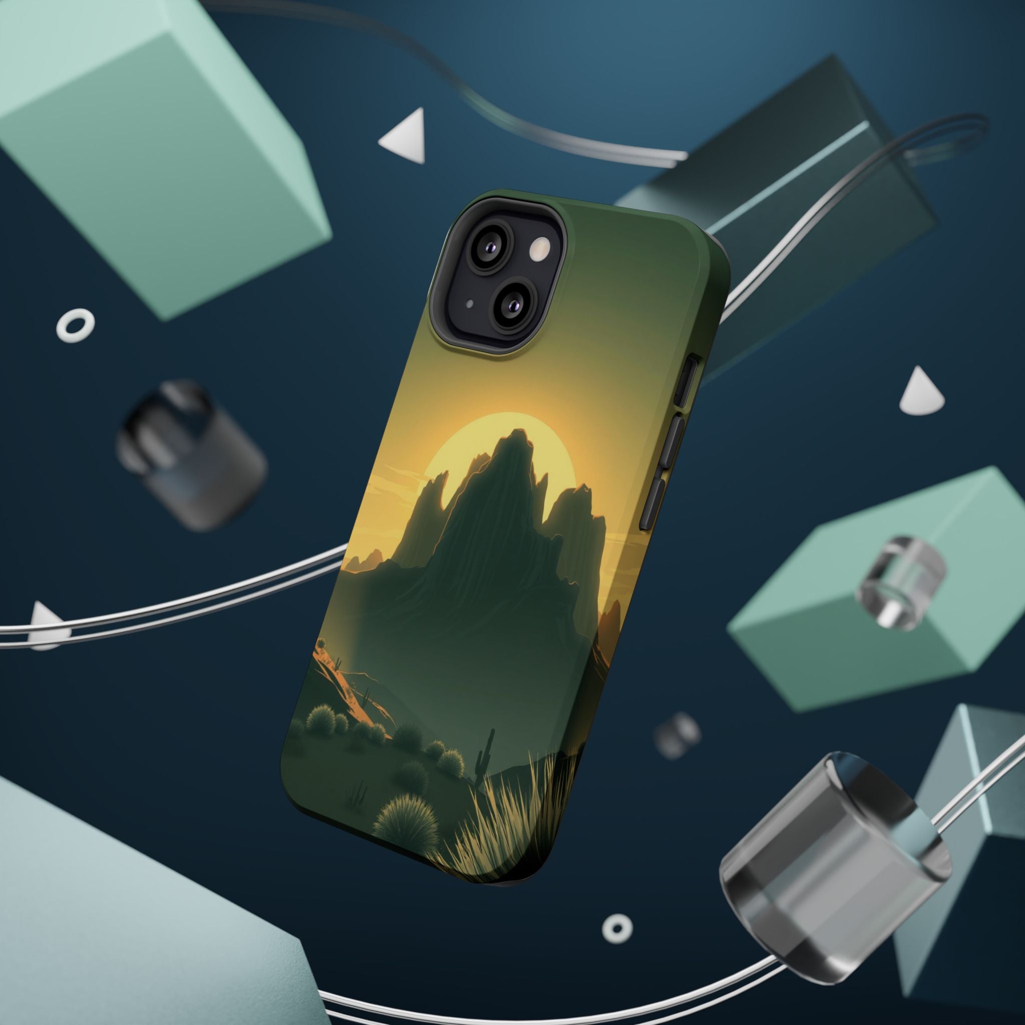 iPhone Mesa Sunset Dreamy Ethereal Bold Modern Everyday Snap Case · iPhone Case