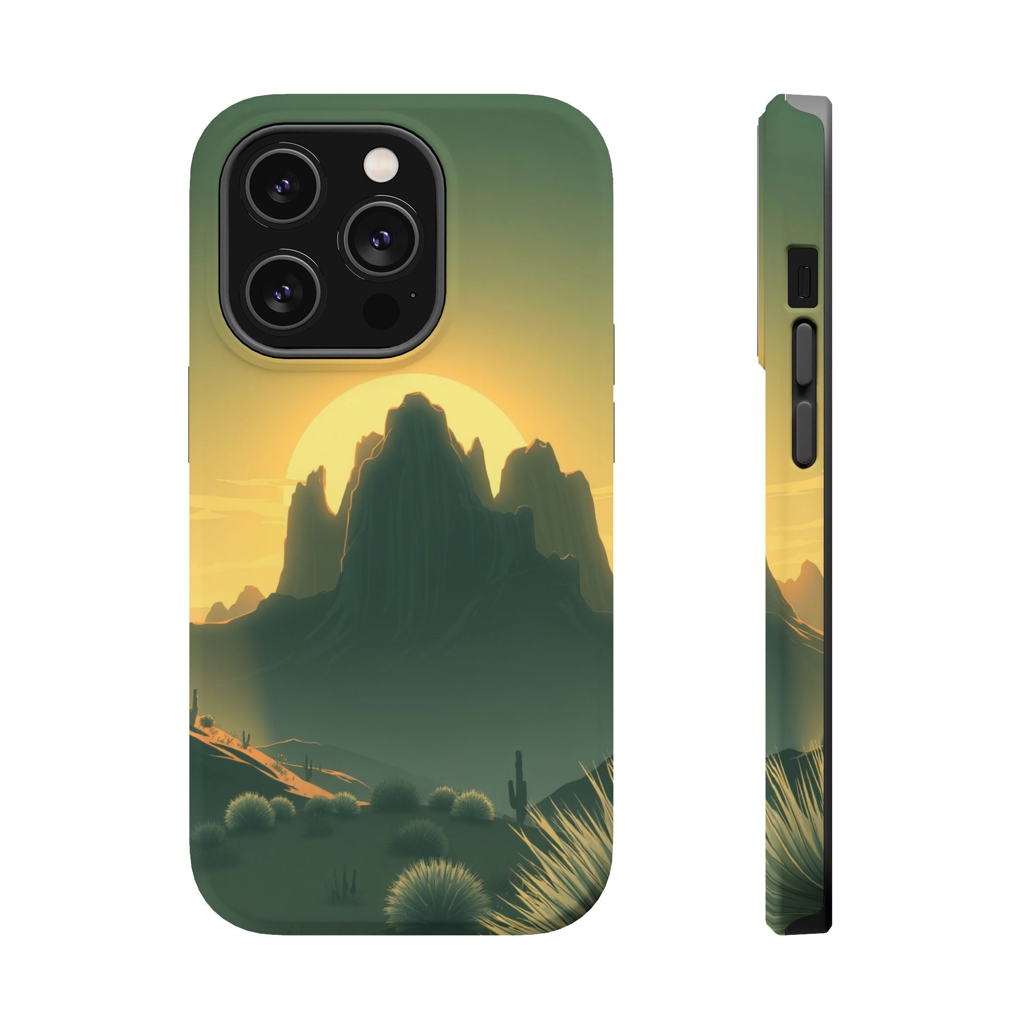 iPhone Mesa Sunset Dreamy Ethereal Bold Modern Everyday Snap Case · iPhone Case