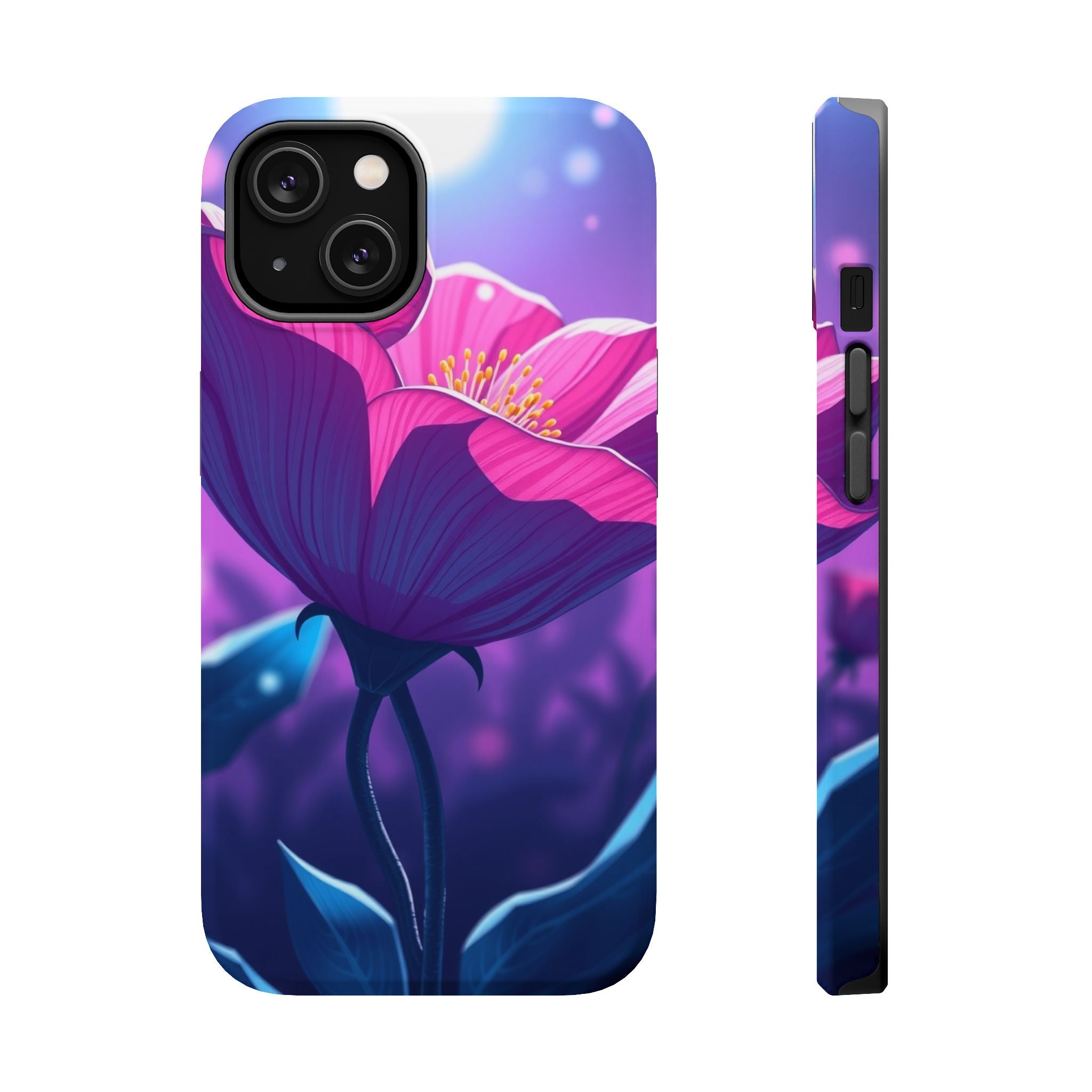 iPhone Night Bloomer Pastel Kawaii Bold Modern Everyday Snap Case · iPhone Case