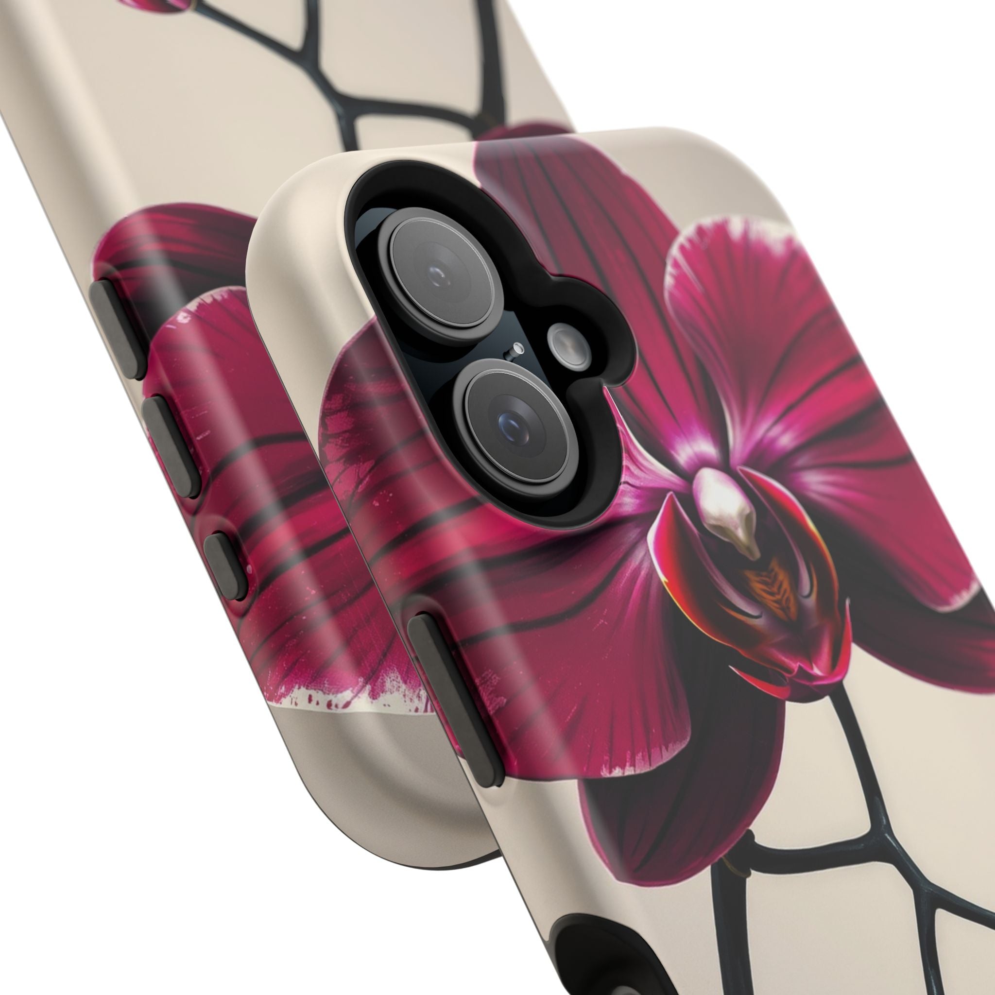 iPhone Orchid Study Enchanted Art Bold Modern Everyday Snap Case · iPhone Case