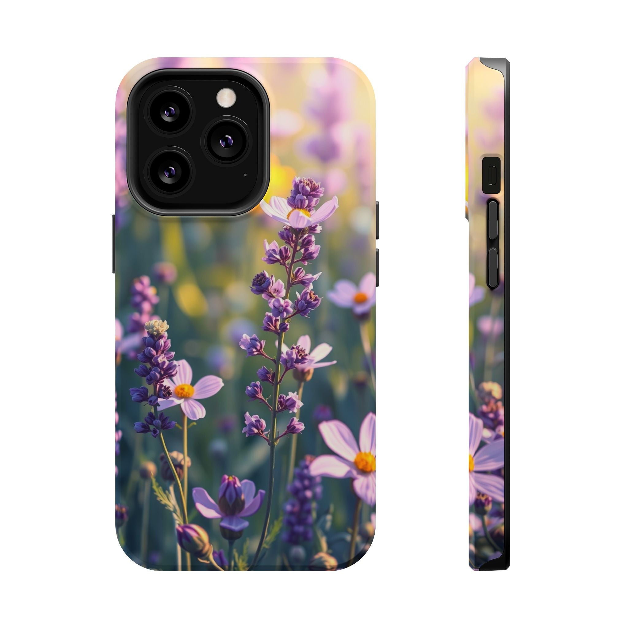 iPhone Lavender And Pearl Wildflower Field Slim iPhone Everyday · iPhone Case