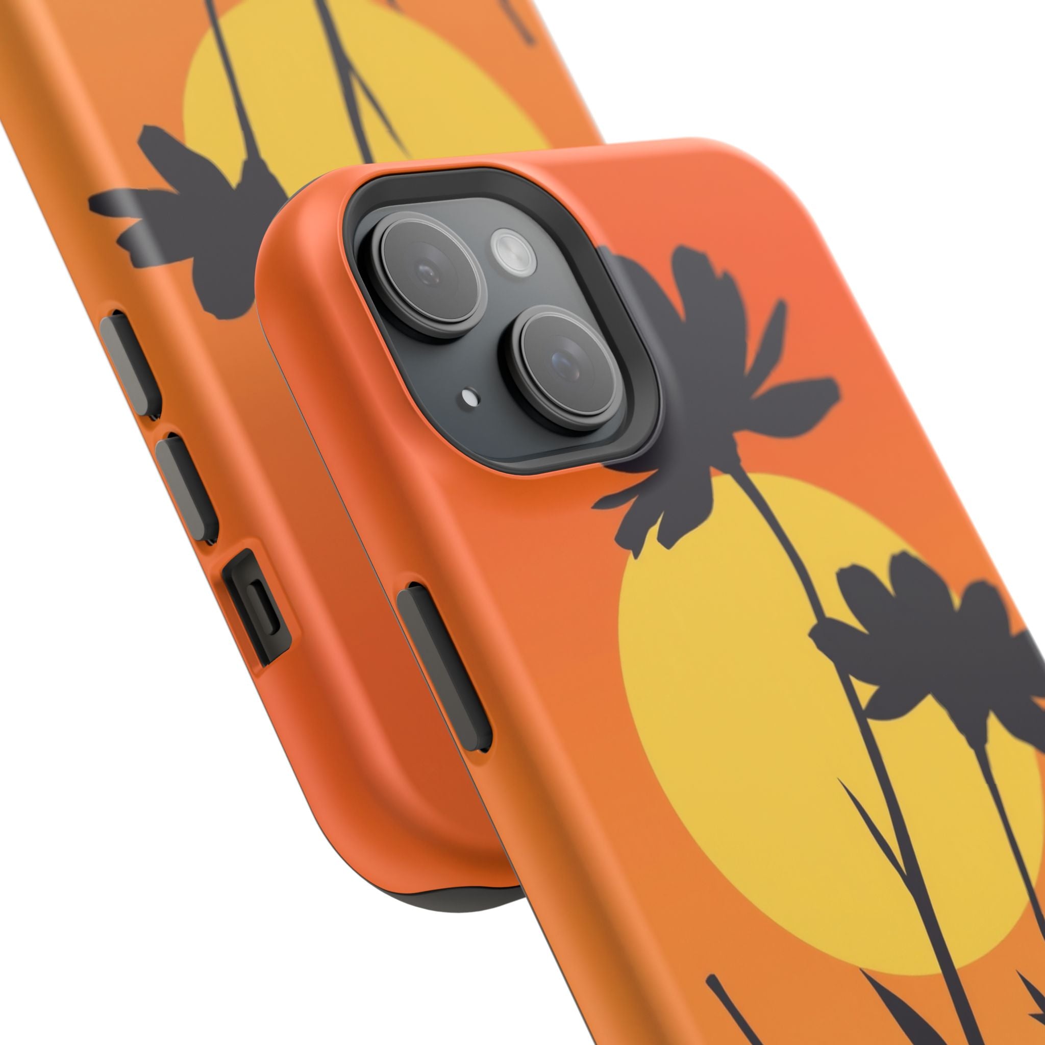 iPhone Vibrant Floral Silhouette Design Slim Everyday iPhone Designer · iPhone C
