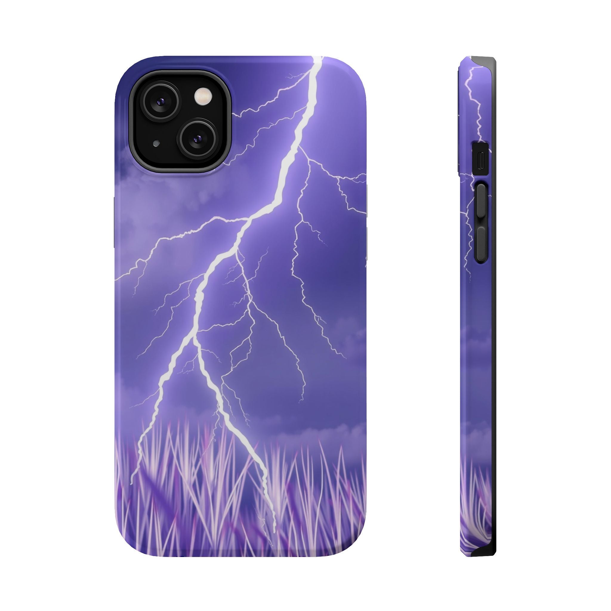 iPhone Dreamy Prairie Lightning Design Slim Everyday Designer Case · iPhone Case