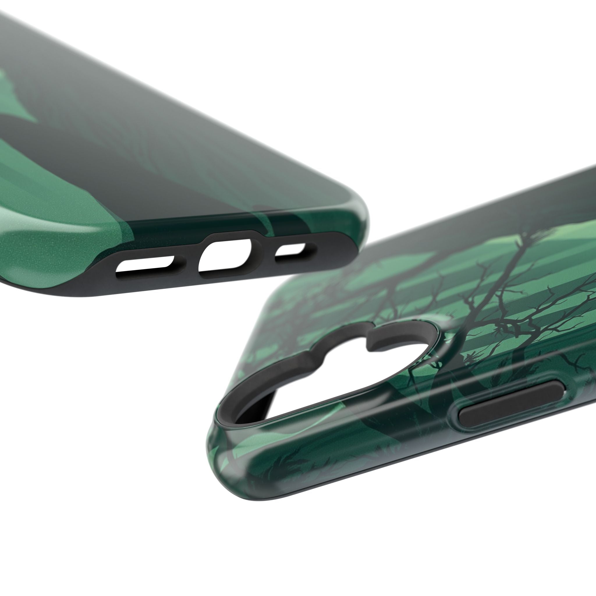 iPhone Sage And Ivory Dark Forest Spirits Slim Everyday Designer Case · iPhone C