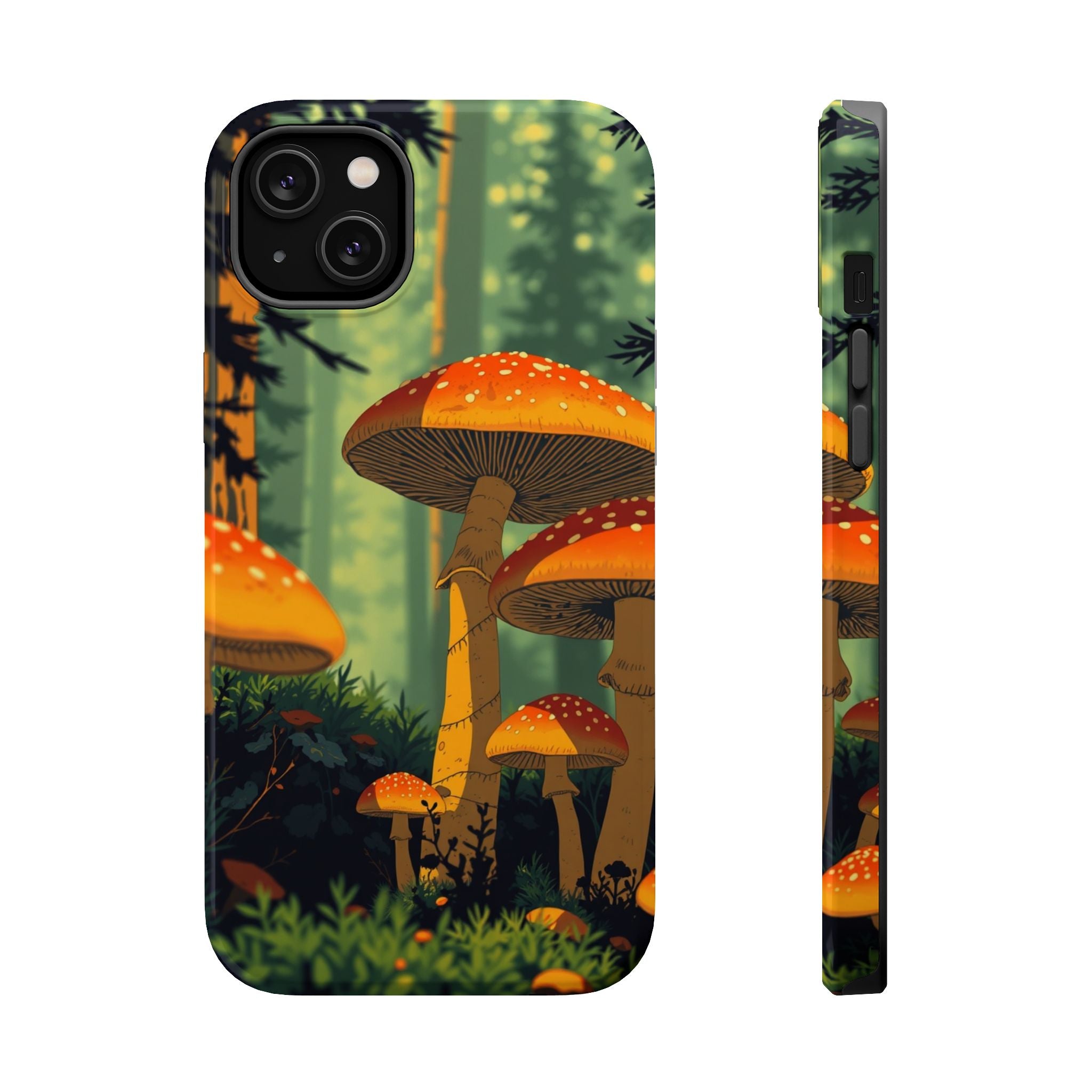 iPhone Earthy Mushroom Forest Design Slim Everyday iPhone 19 Designer · iPhone C