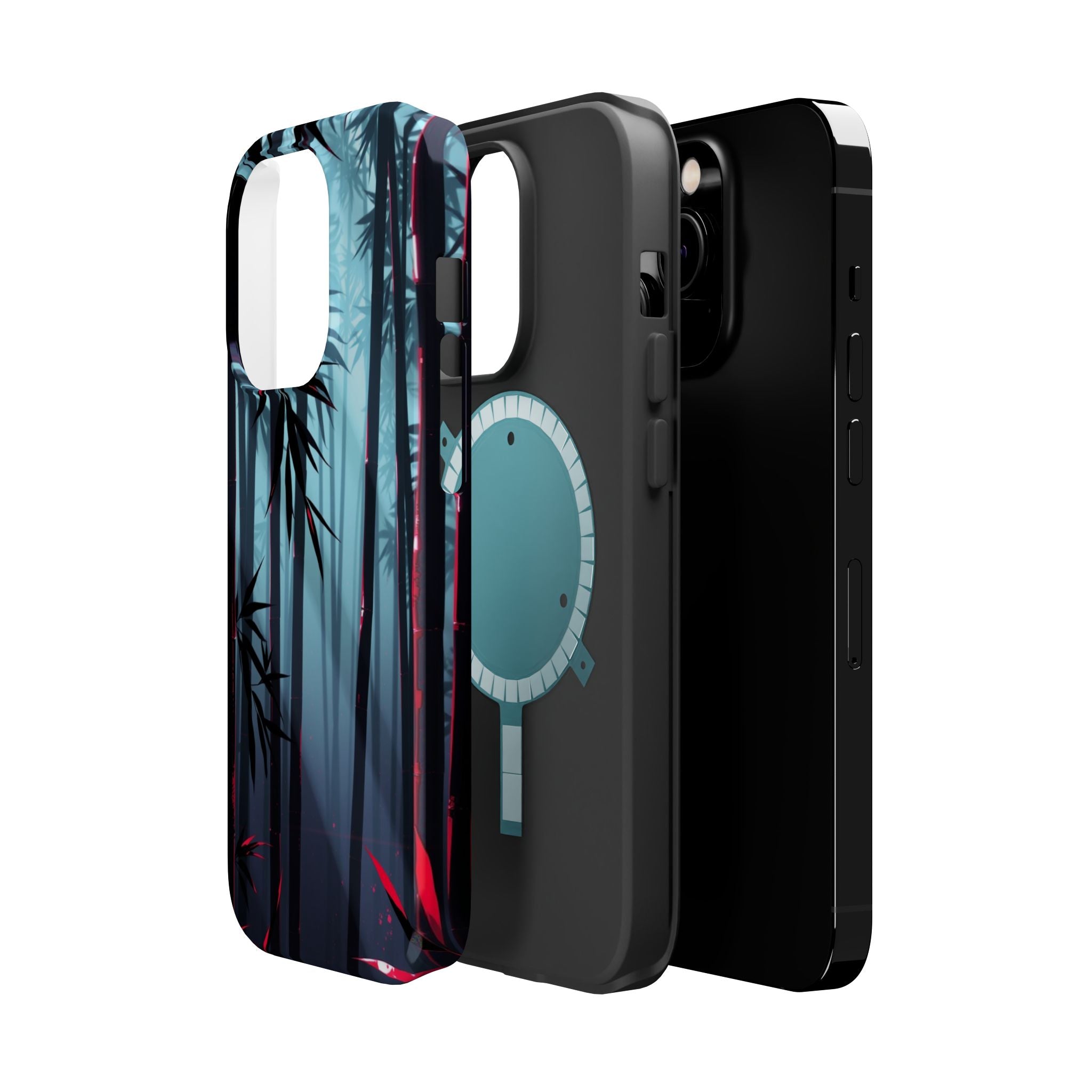 iPhone Bamboo Grove Holographic Iridescent Slim iPhone Everyday · iPhone Case