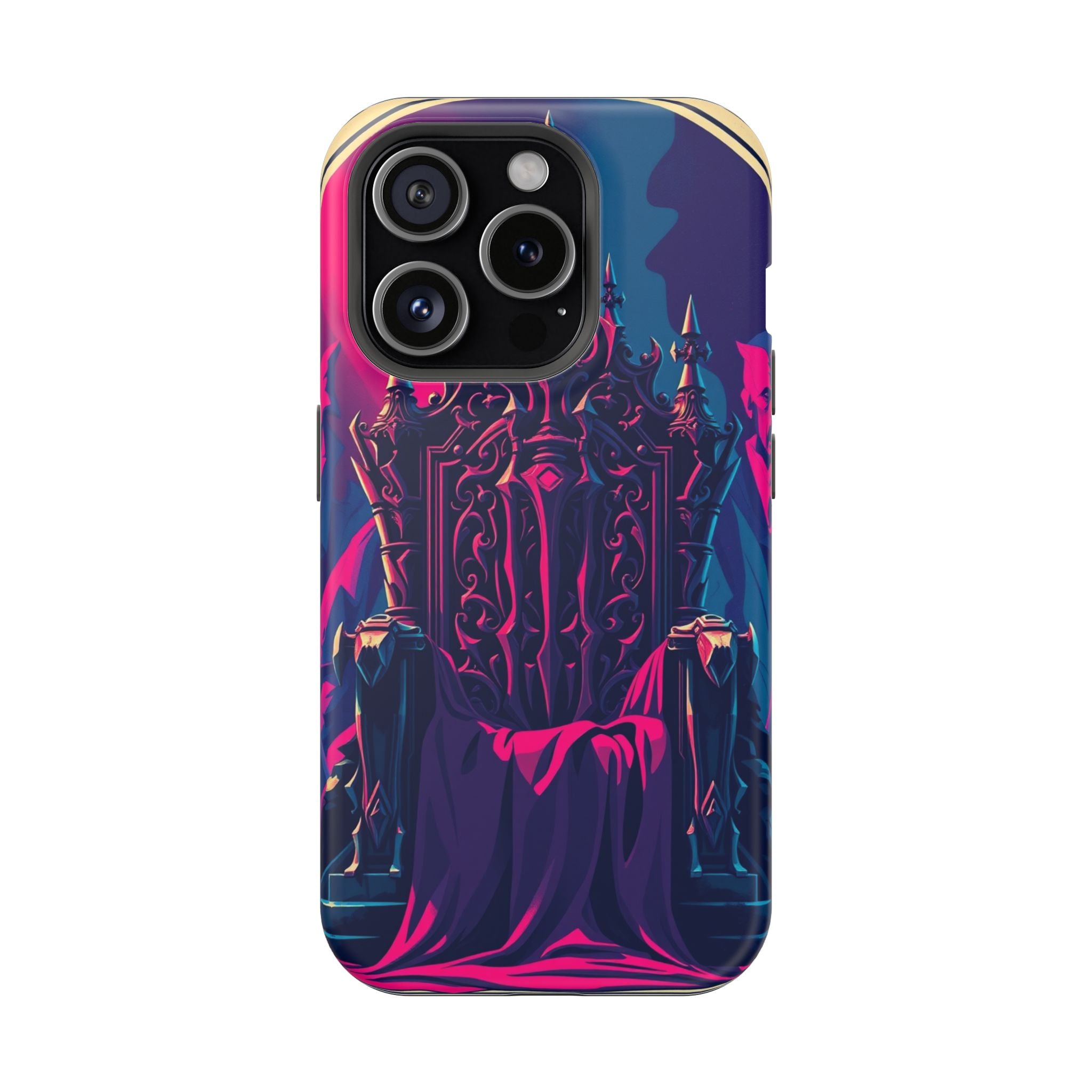 iPhone Lich King Throne Vintage Retro Poster Slim Everyday Designer Case · iPhon