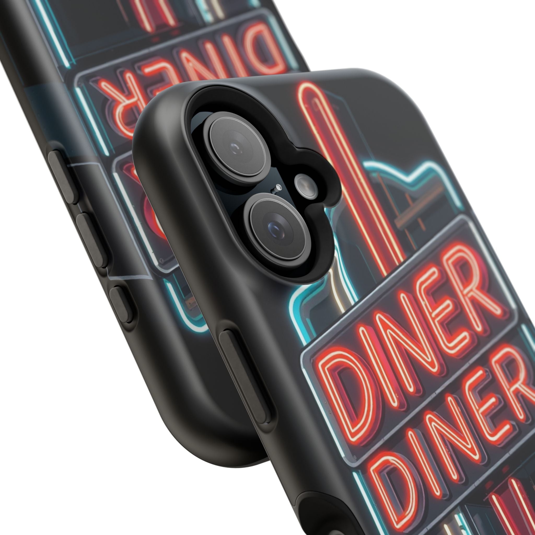iPhone Neon Diner Sign Electric Art Slim Everyday Designer Case · iPhone Case