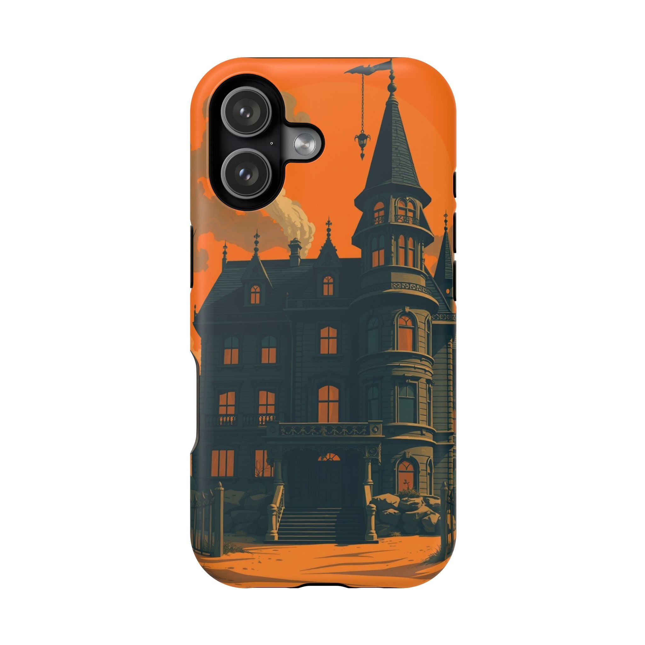iPhone Vibrant Haunted Mansion Design Slim Everyday Designer Case · iPhone Case
