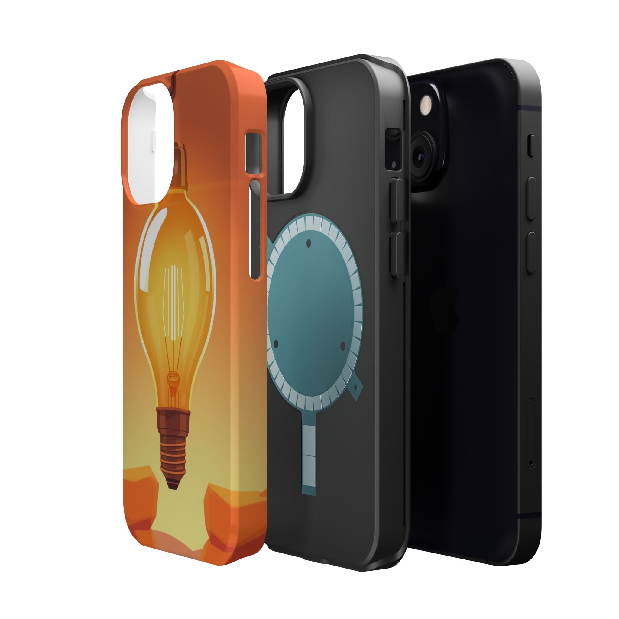 iPhone Edison Bulb Warm Enchanted Art Slim Everyday Designer Case · iPhone Case