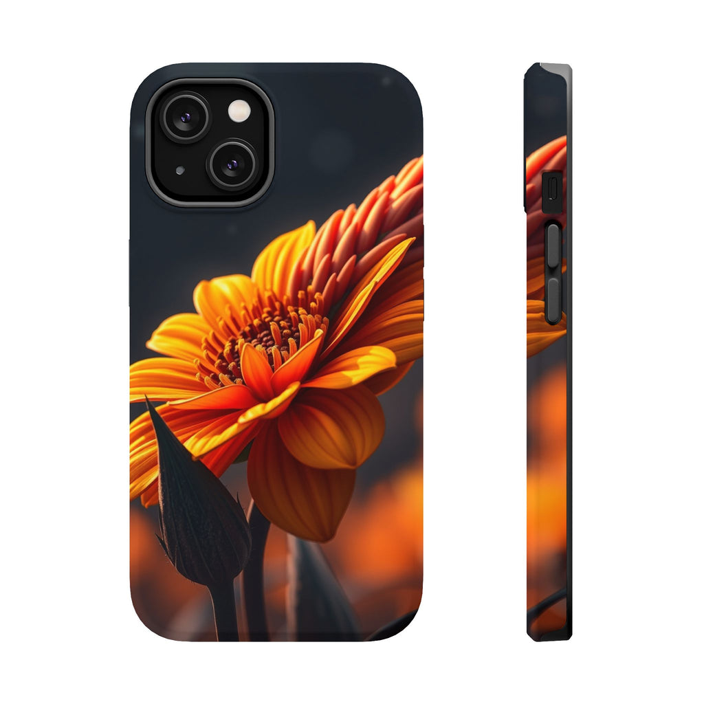 iPhone Mustard And Rust Night Bloomer Slim Everyday Designer Case · iPhone Case