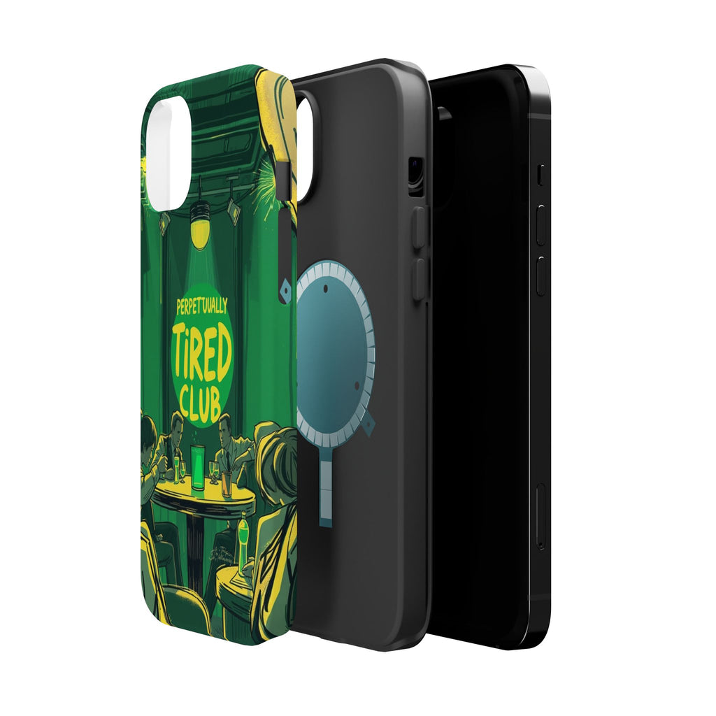 iPhone Radiant Perpetually Tired Club Design Slim Everyday Designer Case · iPhon