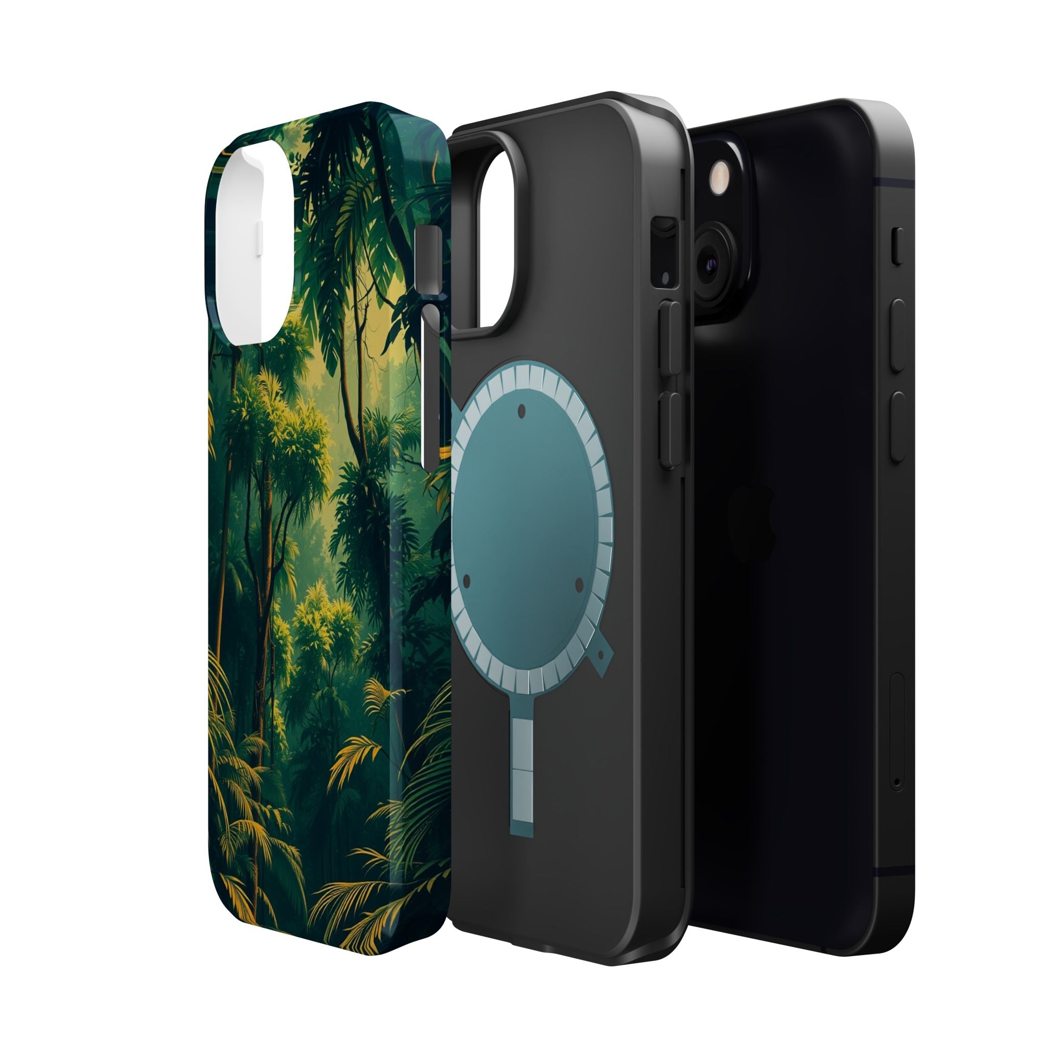 iPhone Rainforest Canopy Vintage Retro Poster Slim iPhone Everyday · iPhone Case