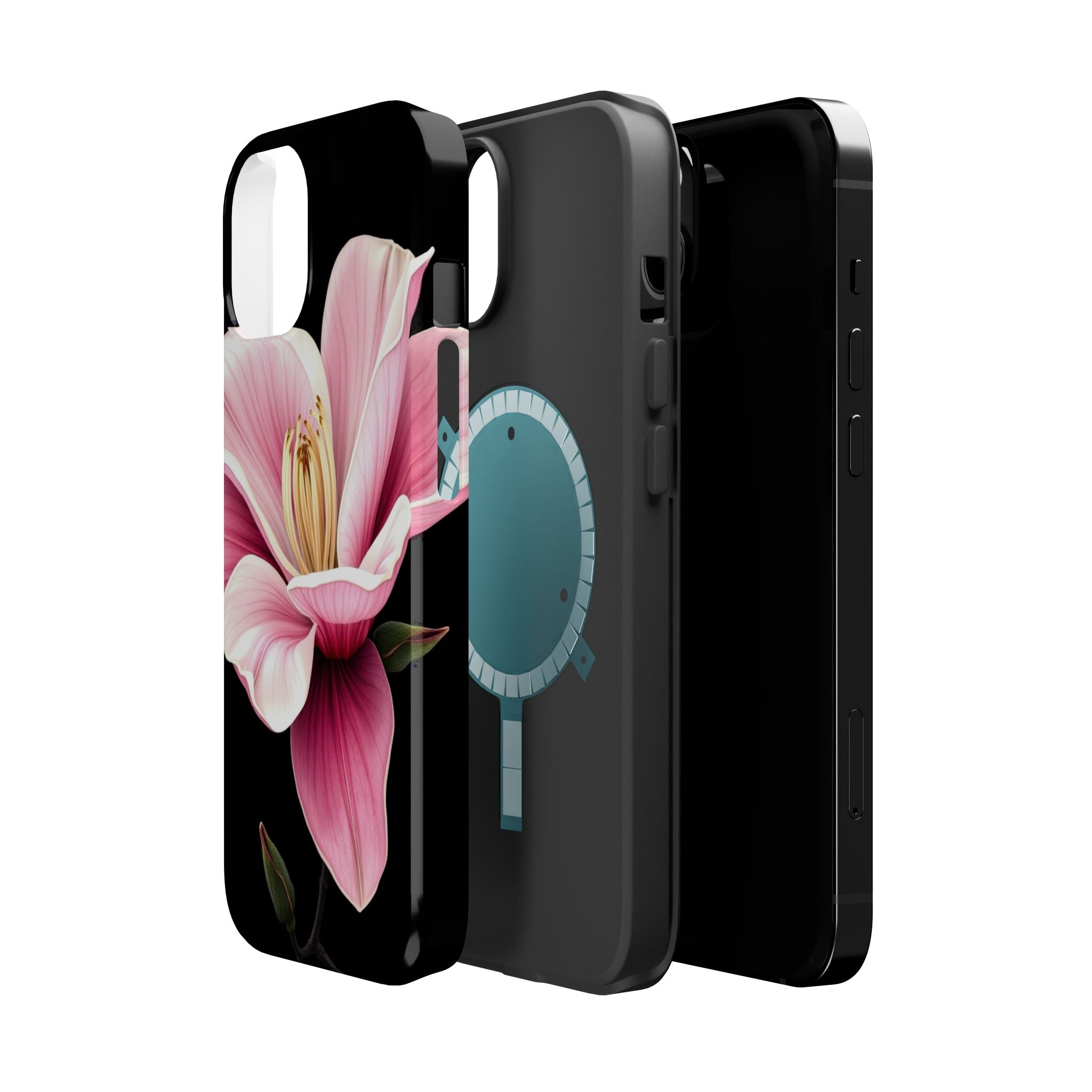 iPhone Magnolia Dream Dark Gothic Ink Slim Everyday Designer Case · iPhone Case