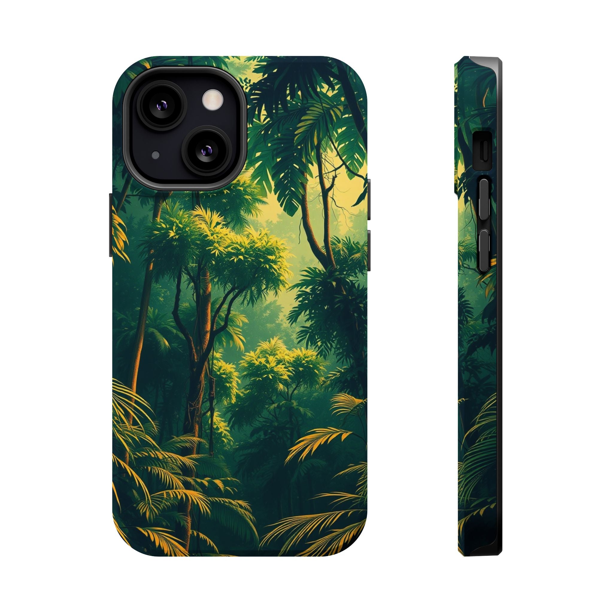 iPhone Rainforest Canopy Vintage Retro Poster Slim iPhone Everyday · iPhone Case
