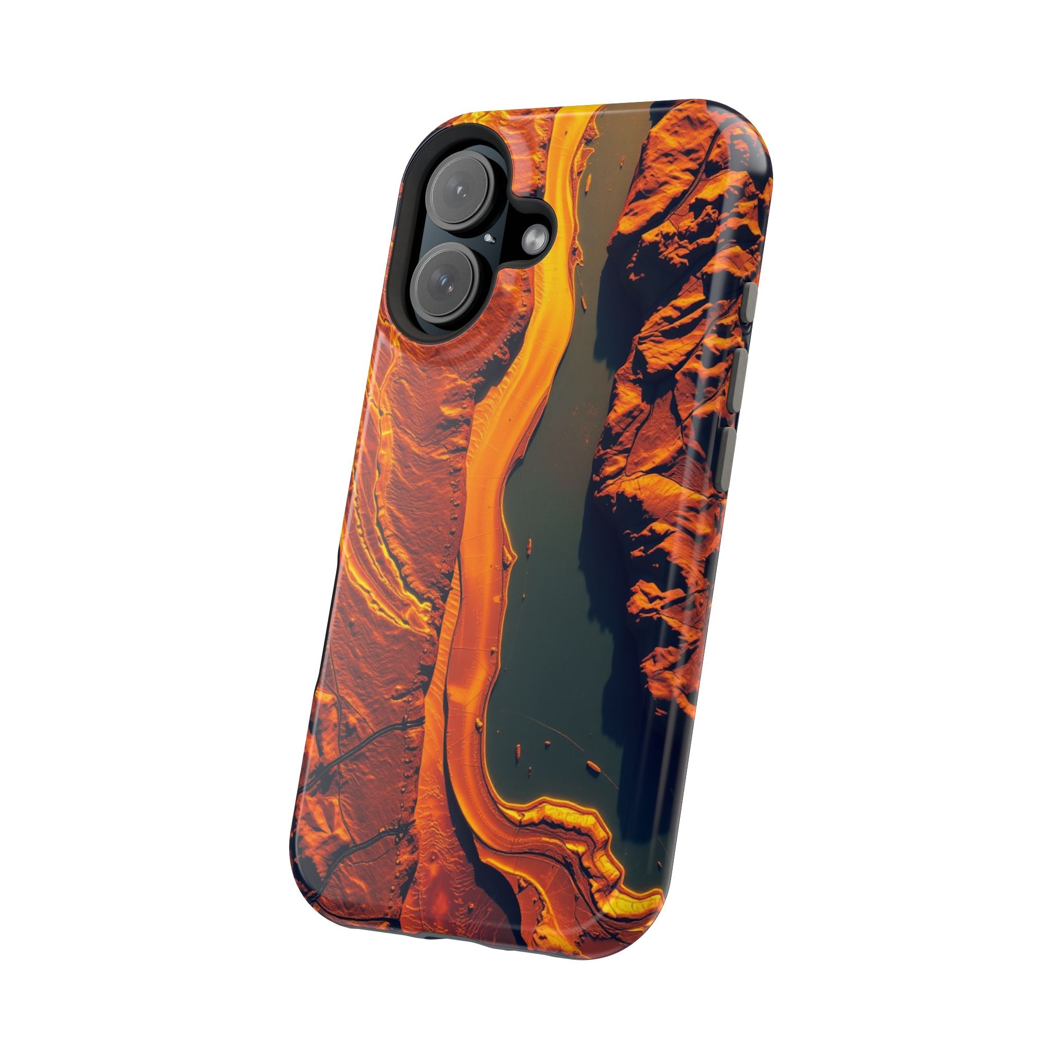iPhone River Delta Aerial Cinematic Art Slim Everyday iPhone Designer · iPhone C