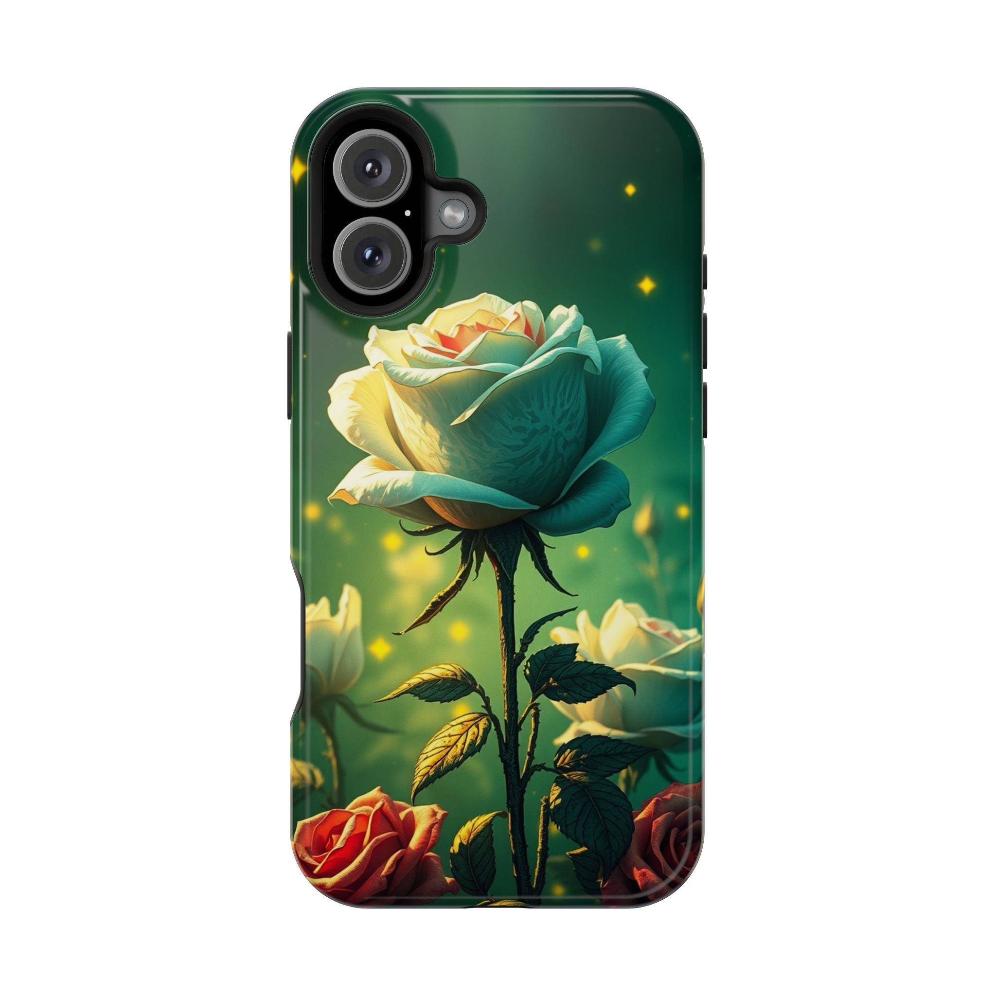 iPhone Earthy Rose Garden Design Bold Modern Everyday Snap Case · iPhone Case