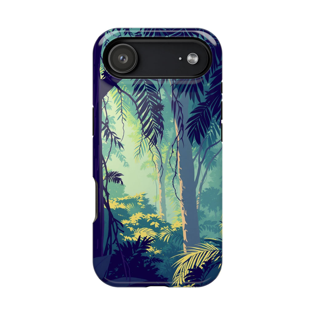 iPhone Mint And Blush Rainforest Canopy Slim Everyday iPhone Designer · iPhone C