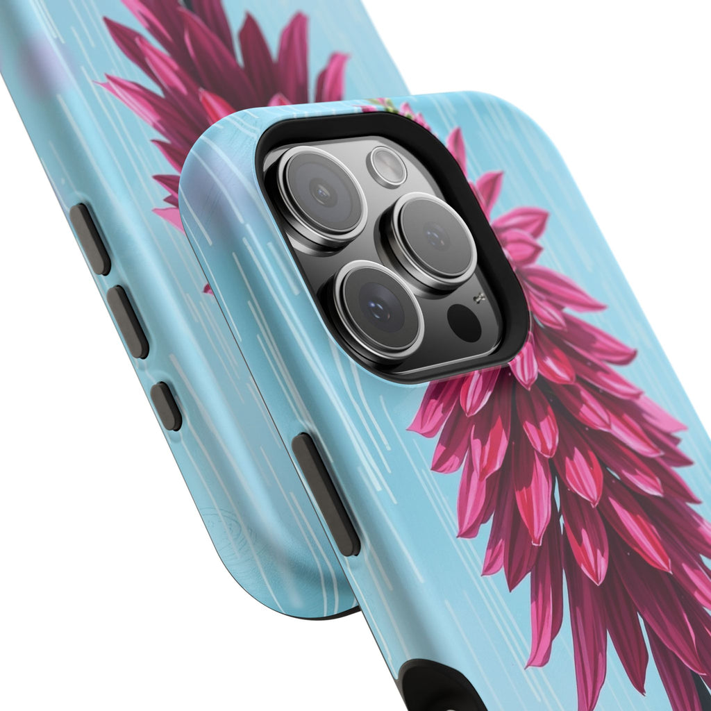 iPhone Cyan And Magenta Spring Shower Bloom Slim iPhone Everyday · iPhone Case