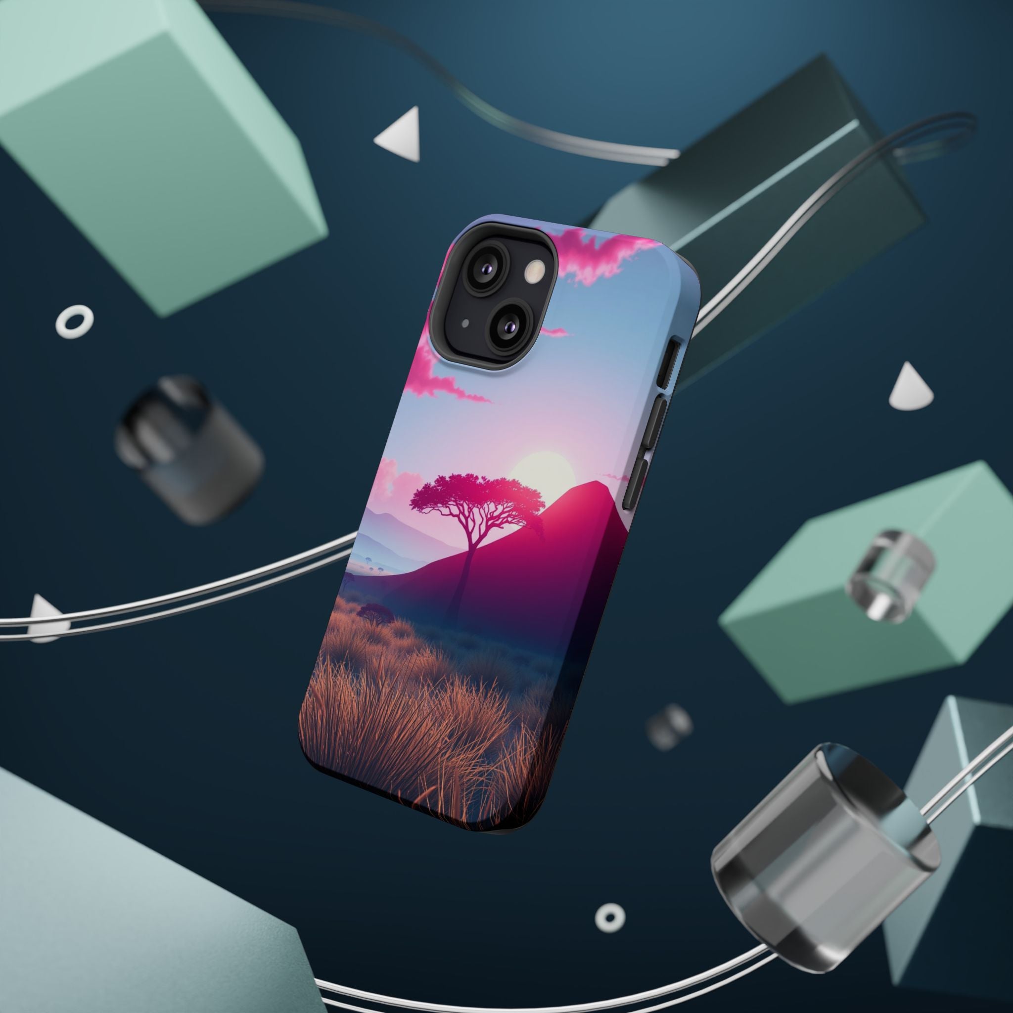 iPhone Savanna Horizon Dreamy Ethereal Slim Everyday Designer Case · iPhone Case