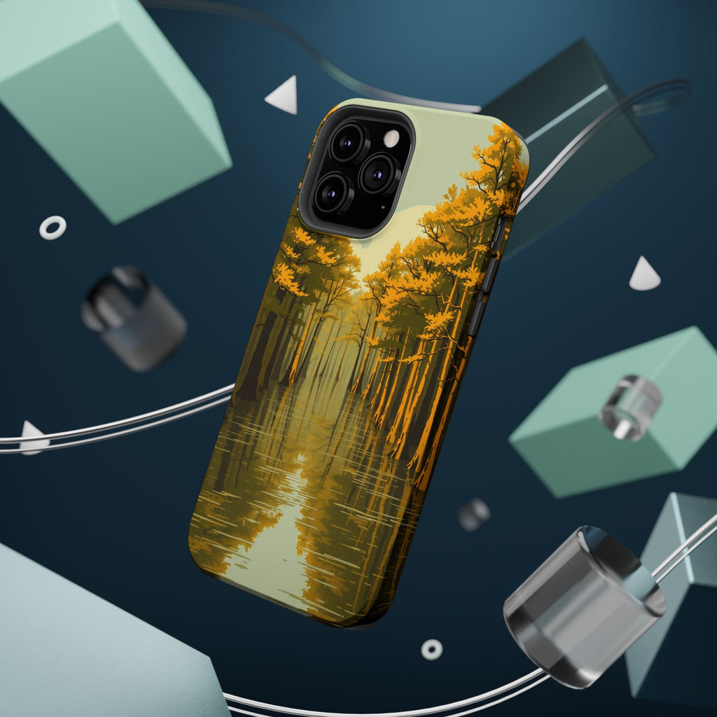 iPhone Cypress Swamp Enchanted Art Bold Modern Everyday Snap Case · iPhone Case